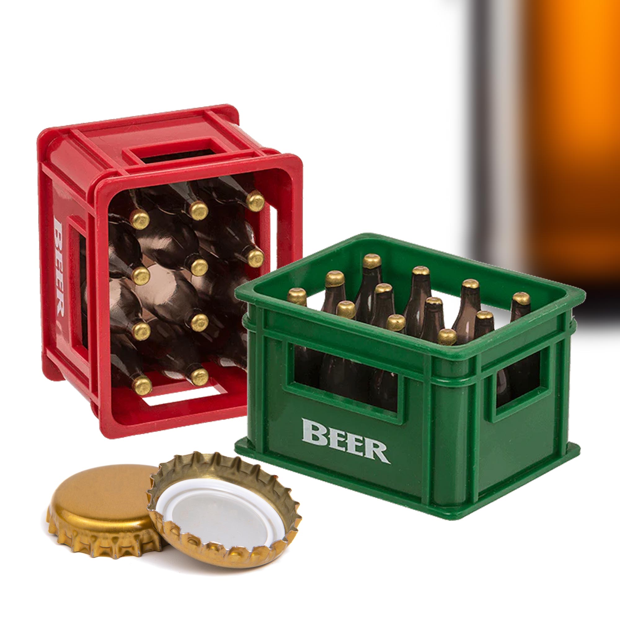 Flaschenöffner Bierkiste - Bieröffner mit Magnet
