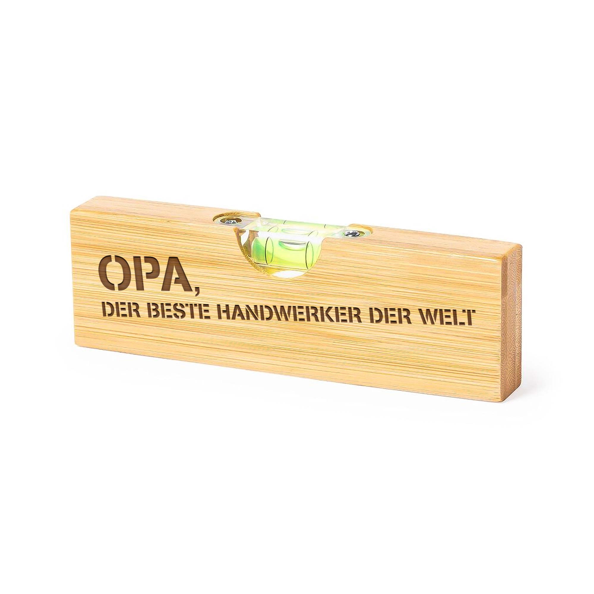 Flaschenöffner Wasserwaage - Handwerker Opa