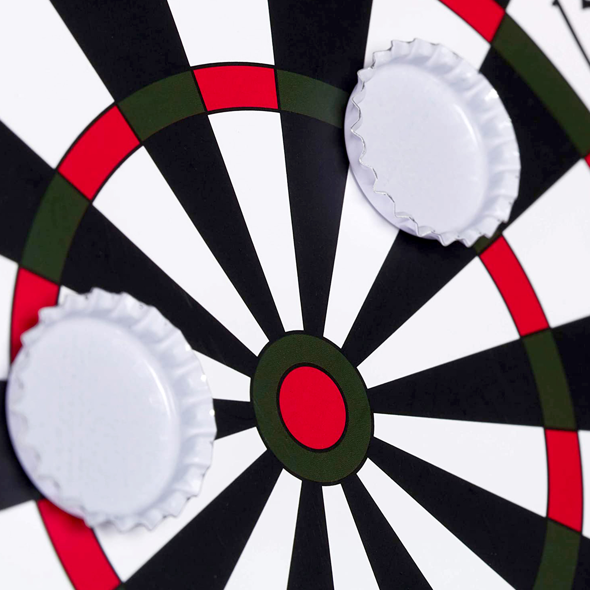 Dartspiel mit Kronkorken