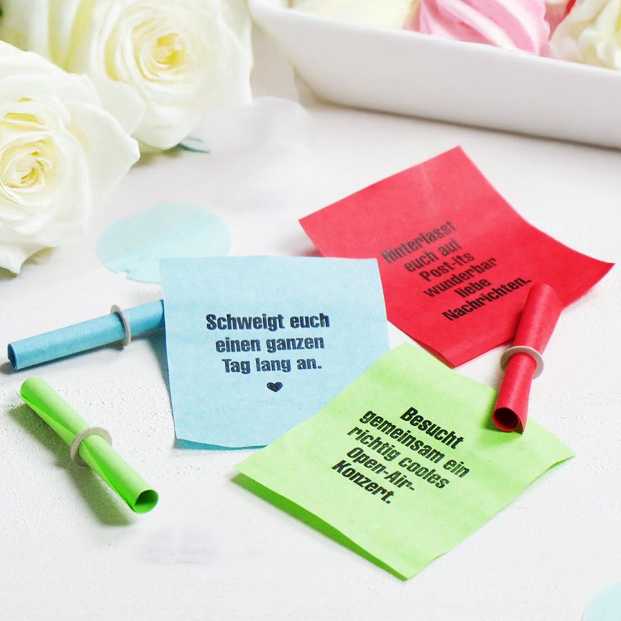 Lose Set für Brautpaare - Mach das alles vor der Hochzeit