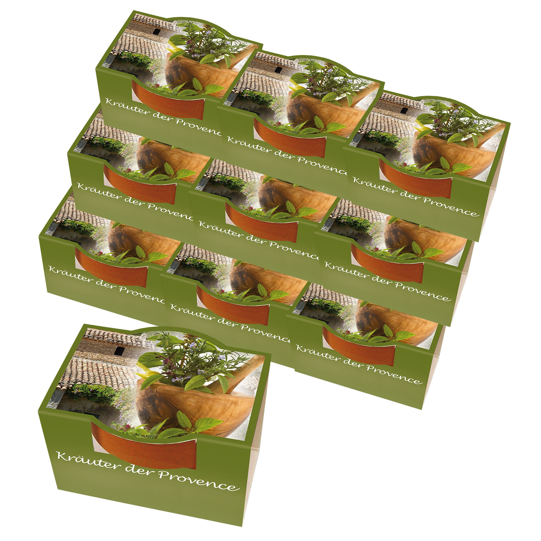 Geschenkset zum selber Pflanzen - Kräuter der Provence