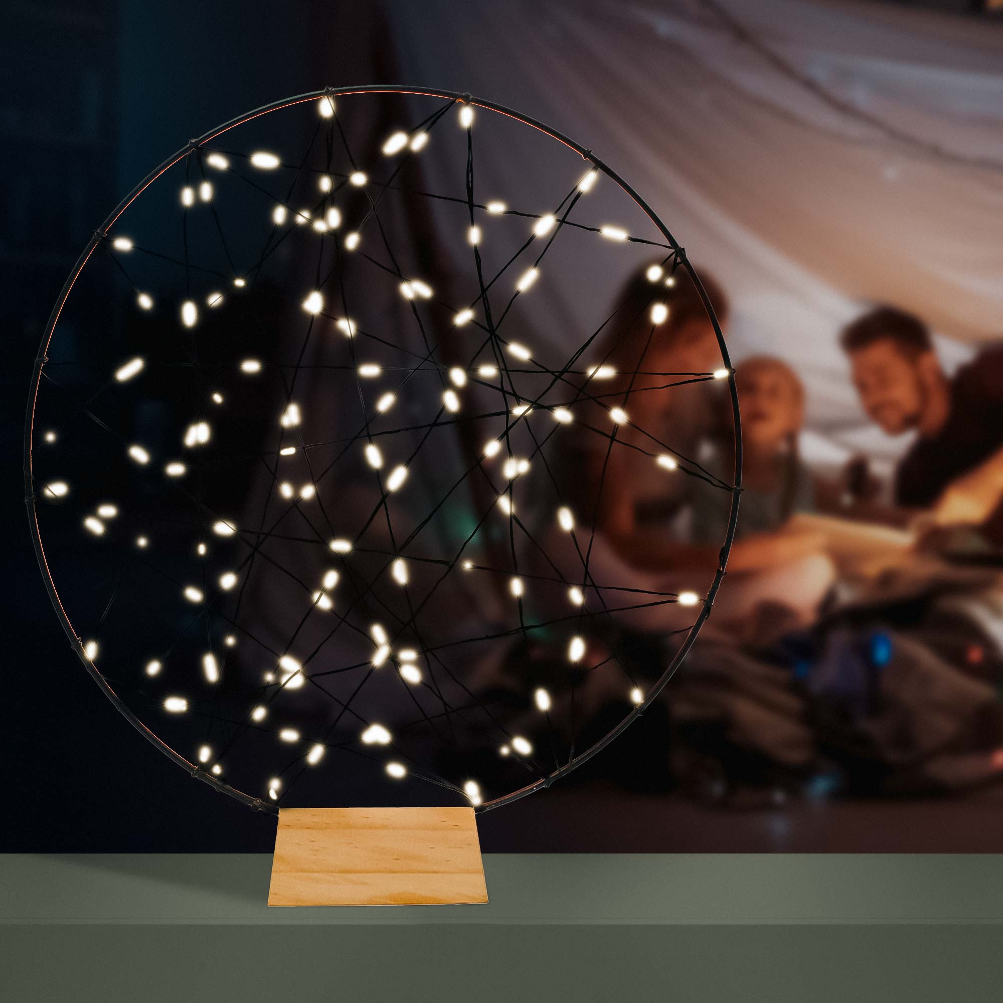 LED Traumfänger Lampe - Stimmungslicht