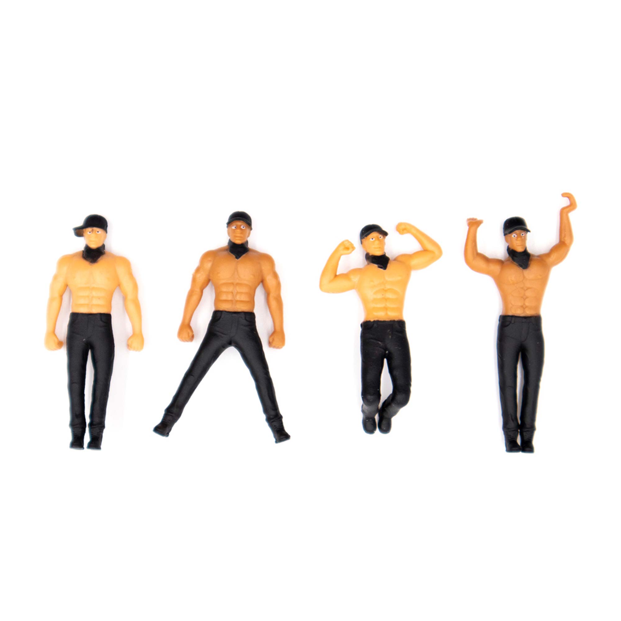 Glasmarkierer im 4er Set - Stripper