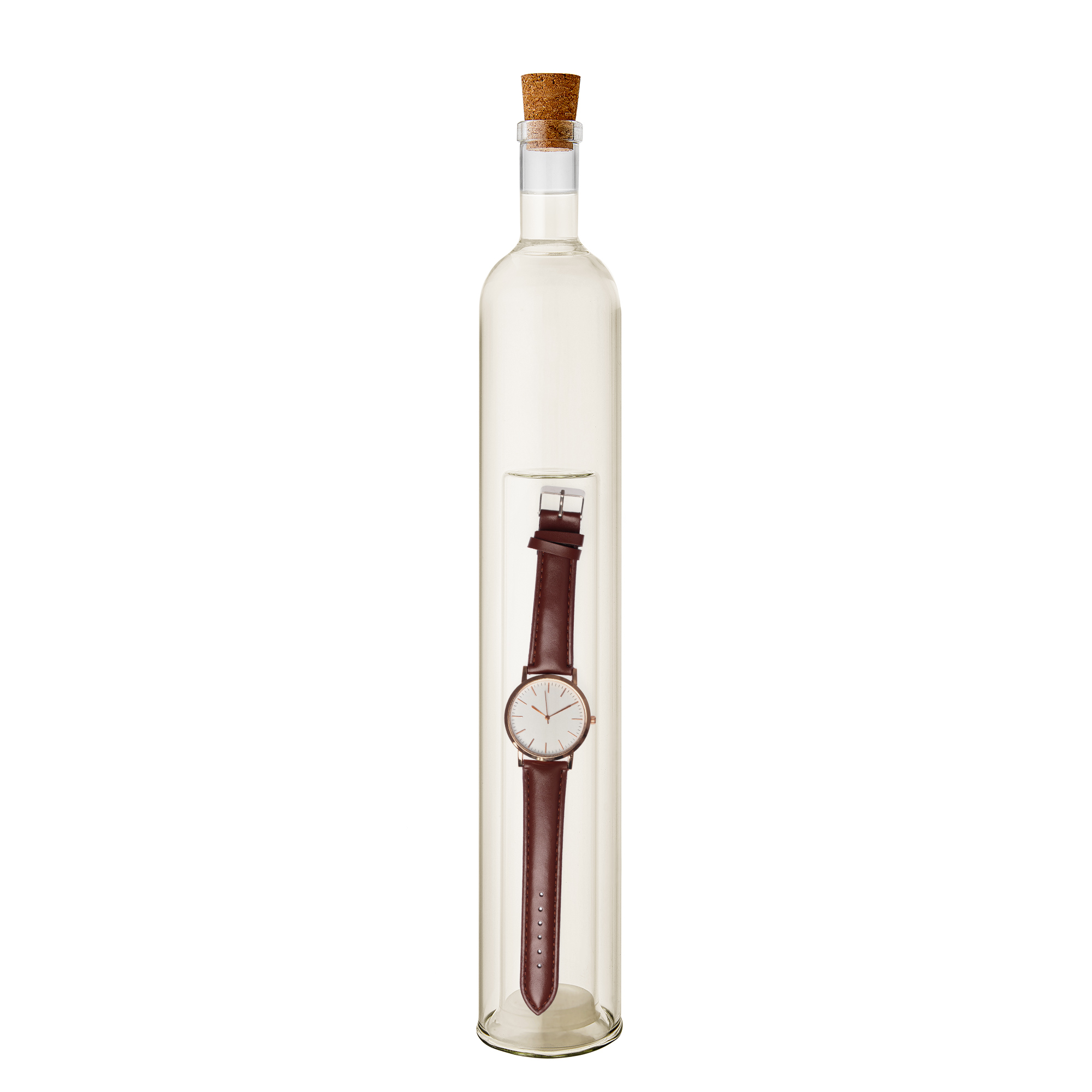 Geschenkflasche mit Hohlraum für Männer
