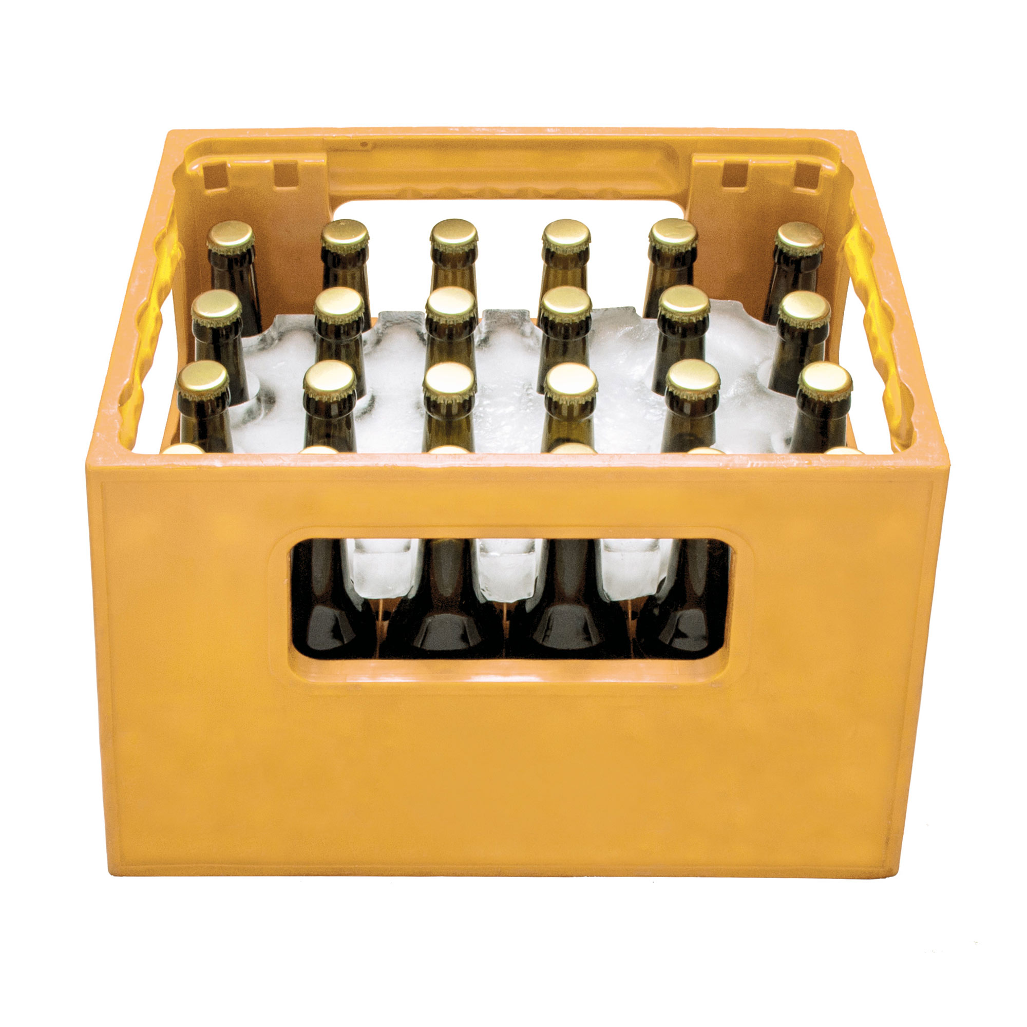 Bierkastenkühler Eisblock - 0,33 l Flaschen