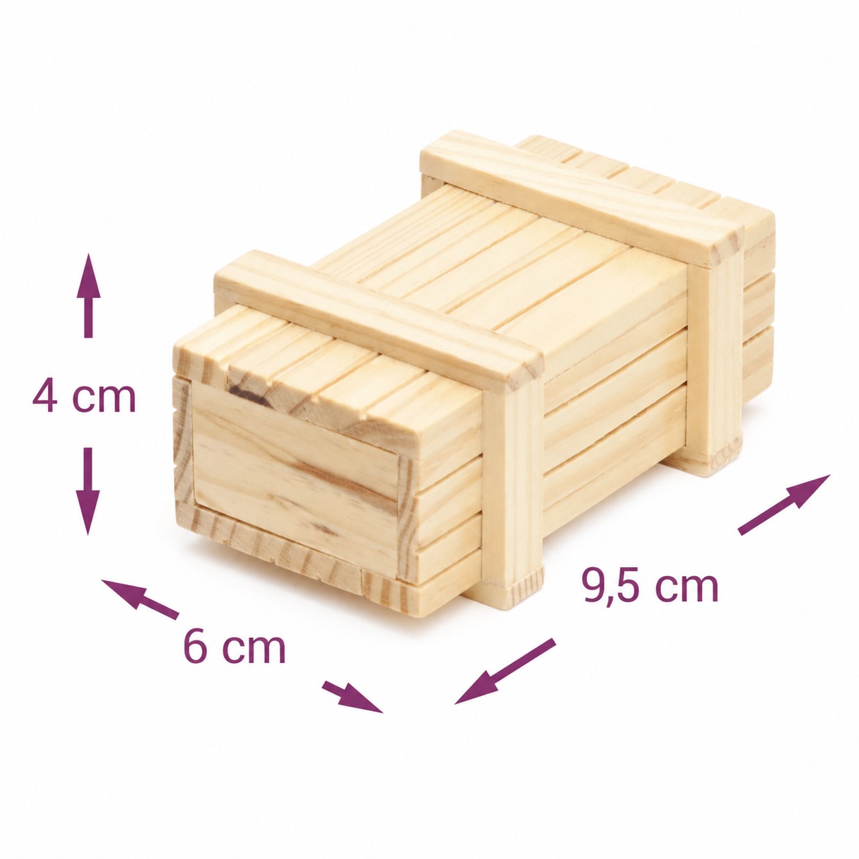 Magische Geschenkbox Hell - Verpackung für Geldgeschenke