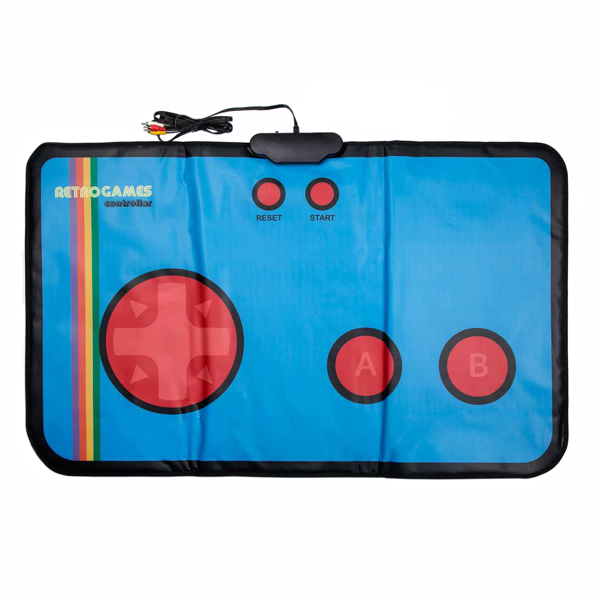 Spielekonsole inklusive 200 Videospielen, Retro Gaming Mat TV Konsole, Spielkonsole mit alten Videospielen, Konsole mit Retro Mini TV Games