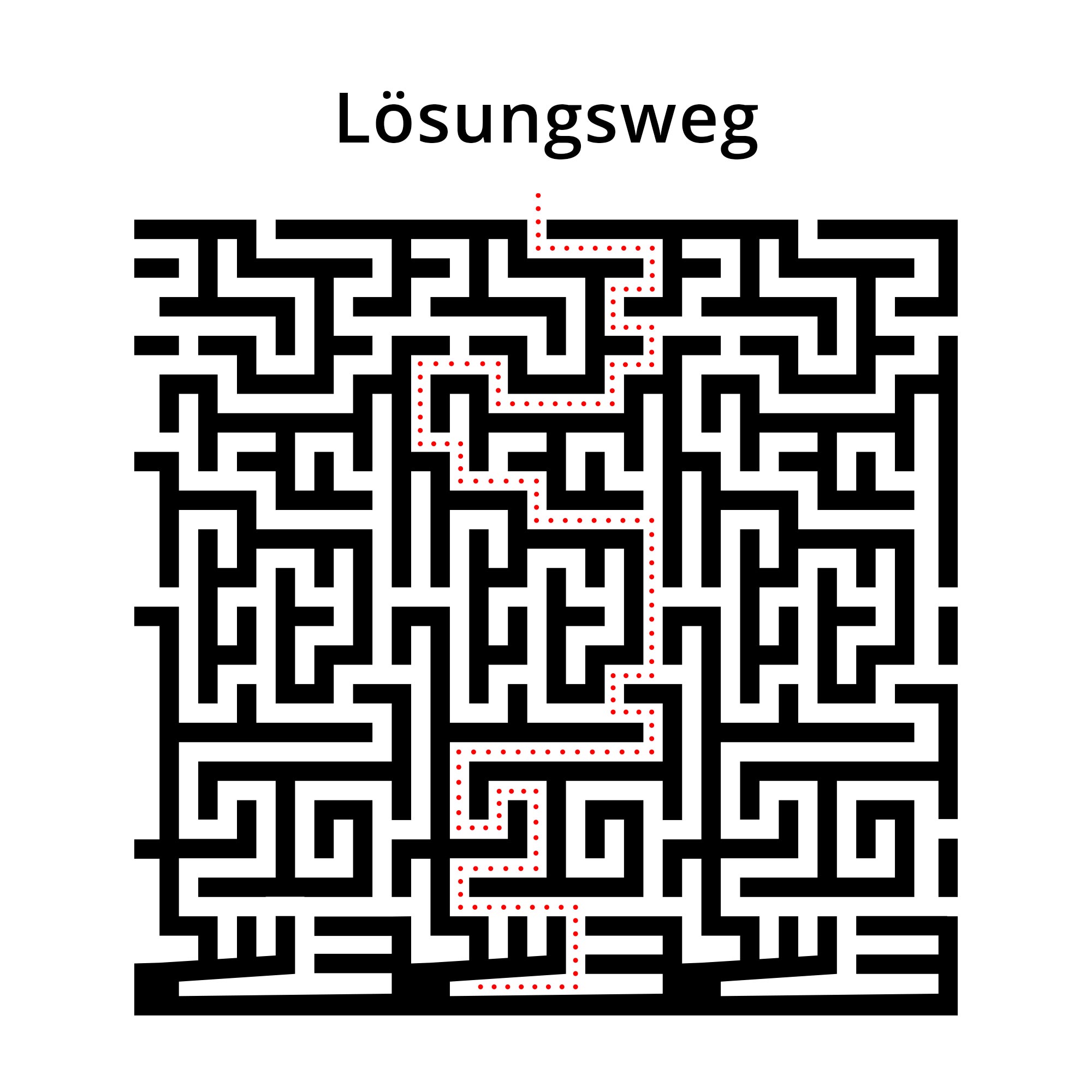 Labyrinthbox Röhre in Schwarz – originelle Geschenkverpackung