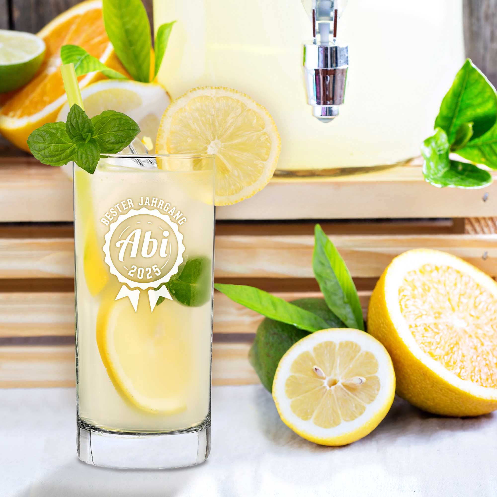 Craft Bier Glas mit Gravur - Abitur Jahrgang