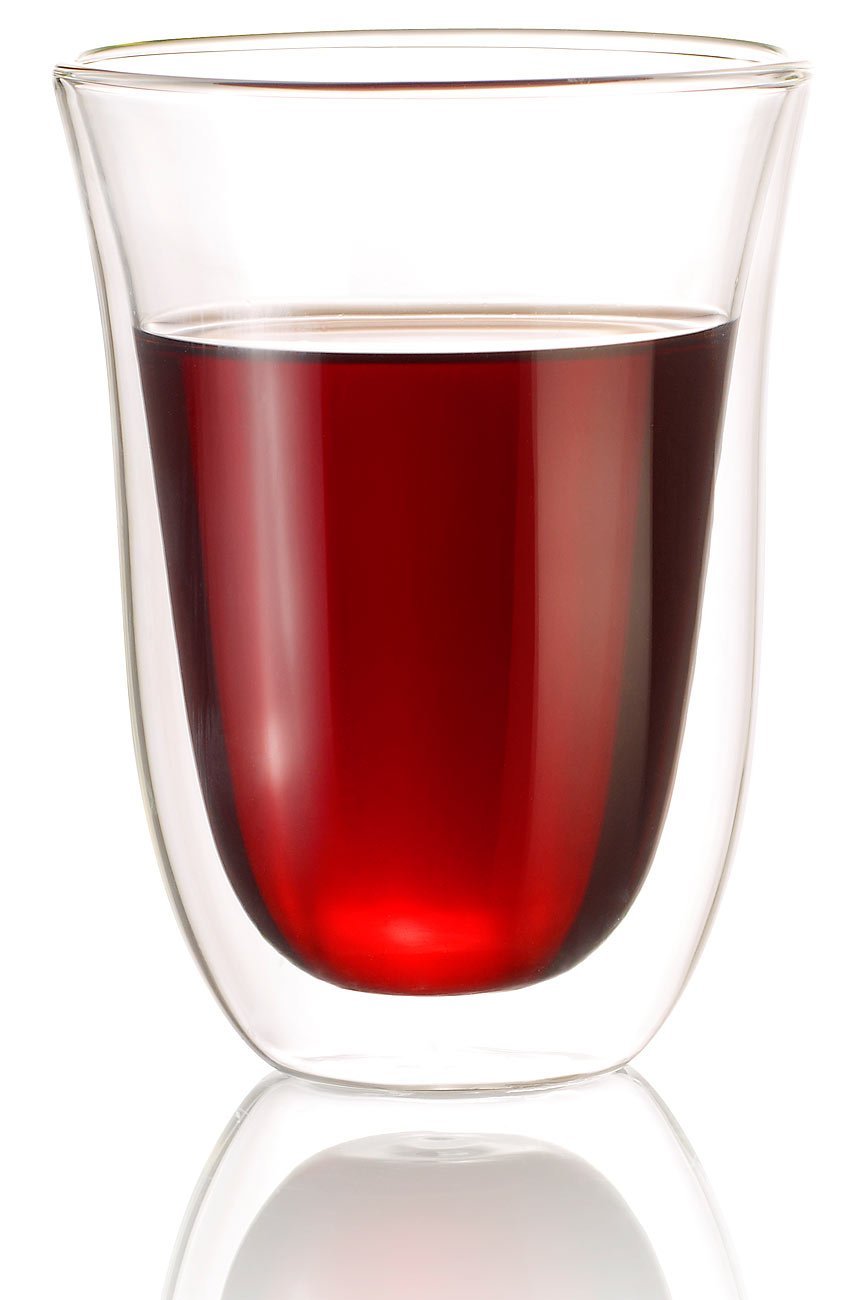 Doppelwandige Gläser - 2er Set, Doppelwandige Gläser, Glas Doppelwandig,, Doppelwandig Glas
