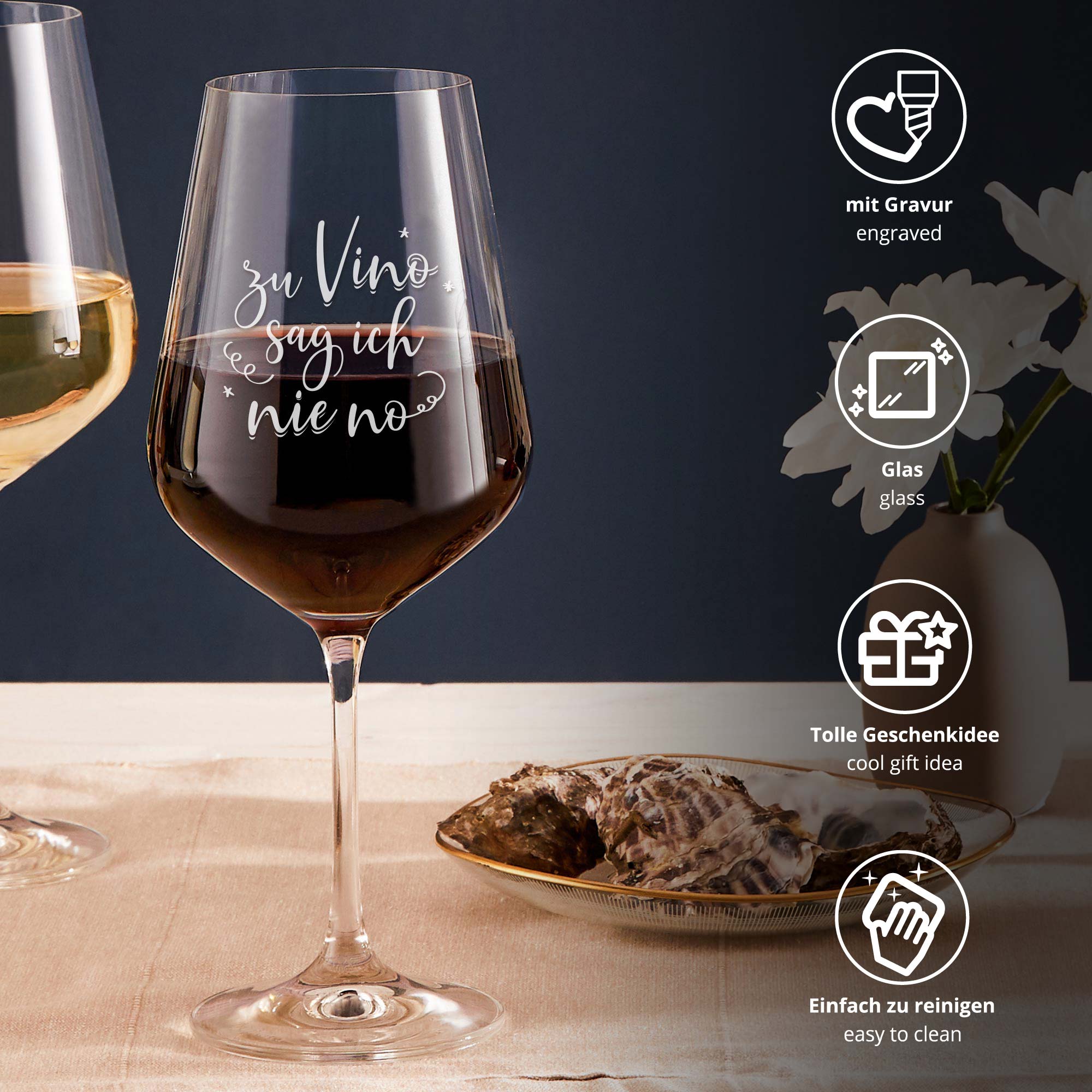 Weinglas  - Zu Vino sag ich nie no - Standard