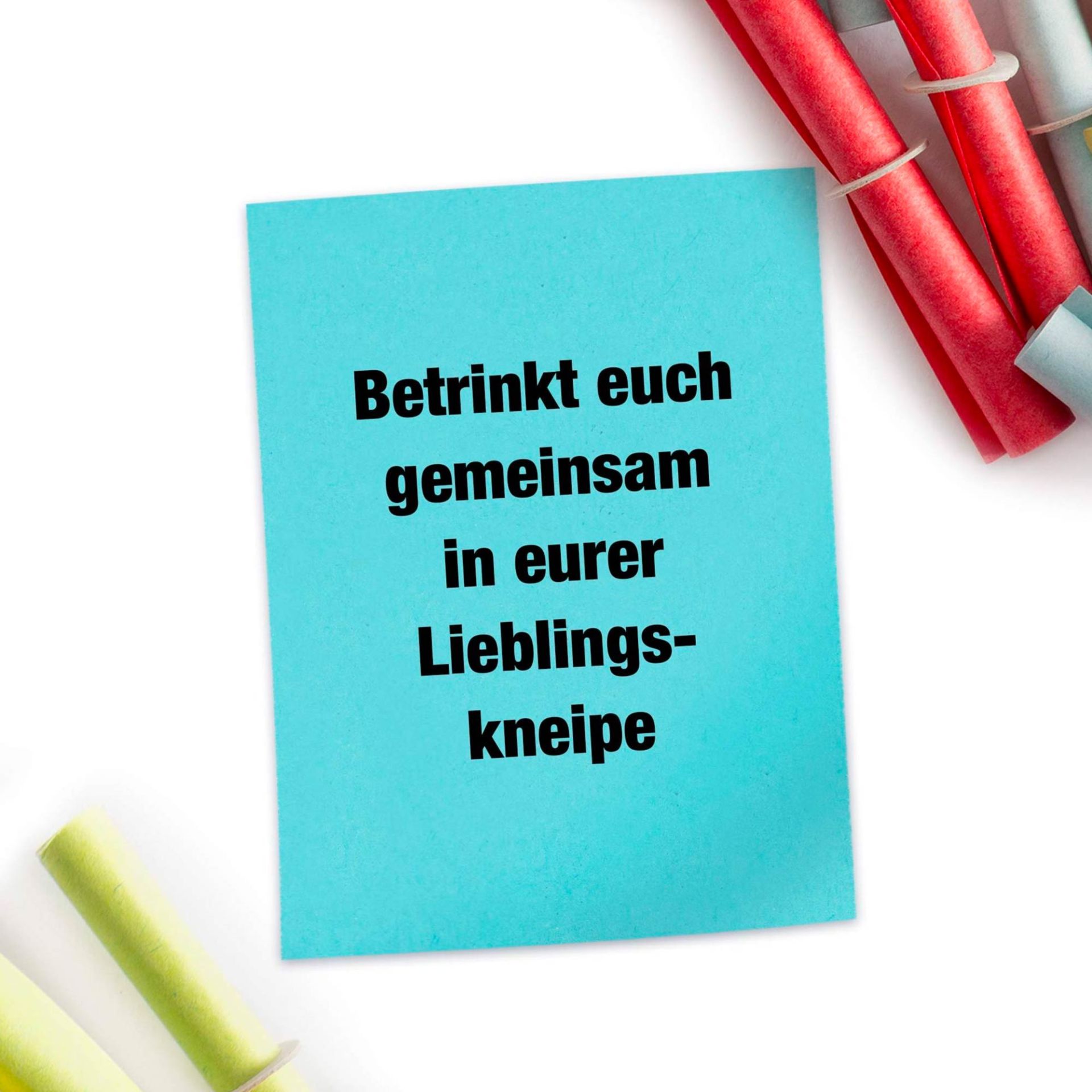Lostüte für Paare - Macht das alles