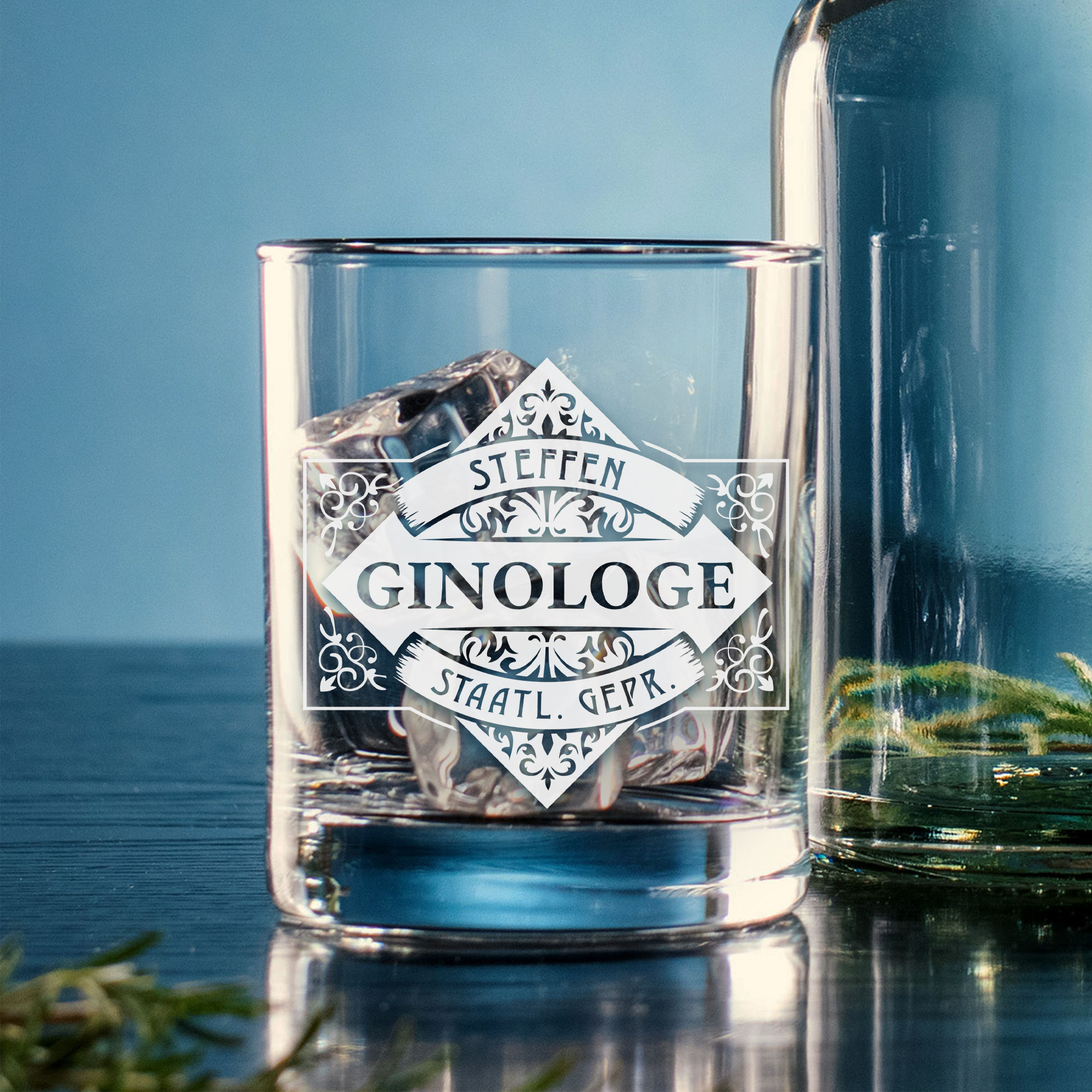 Ginglas Tumbler mit Gravur - Ginologe