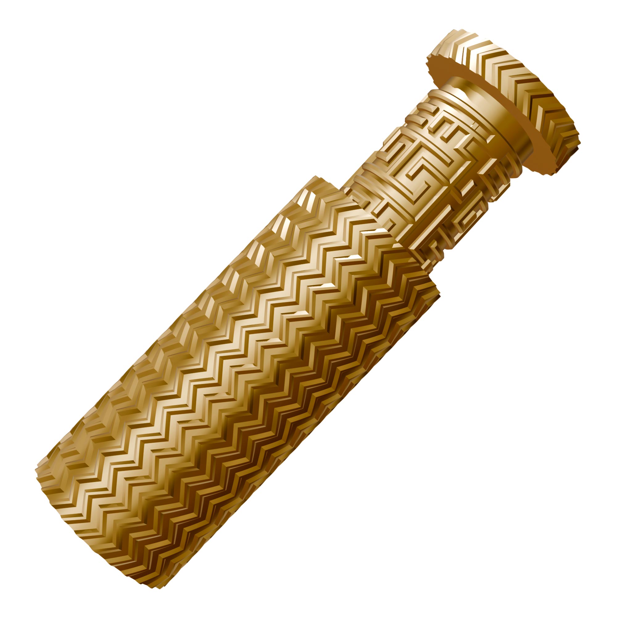 Labyrinthbox Röhre in Gold – originelle Geschenkverpackung