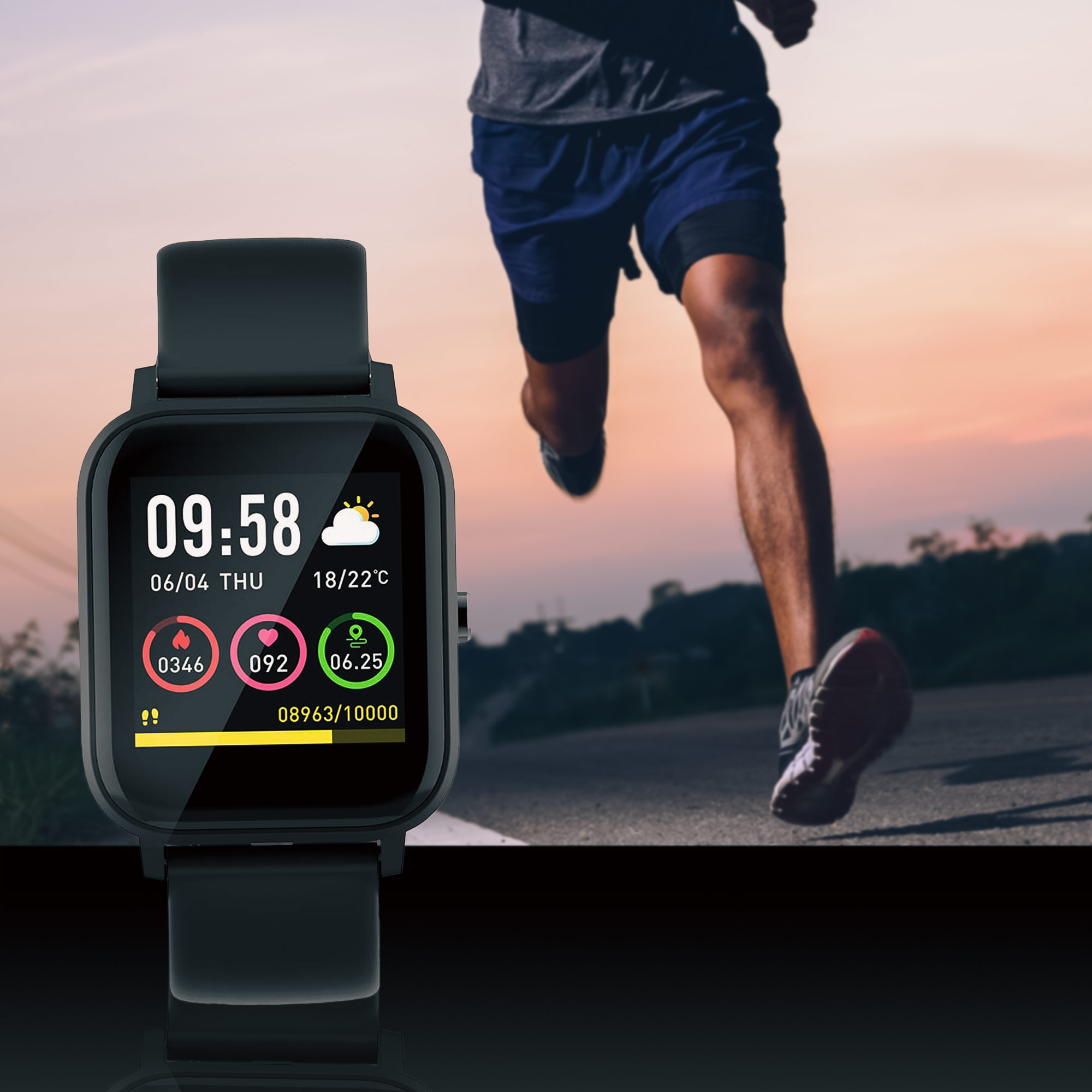 Smartwatch Sportuhr - Wasserfeste Armbanduhr 2