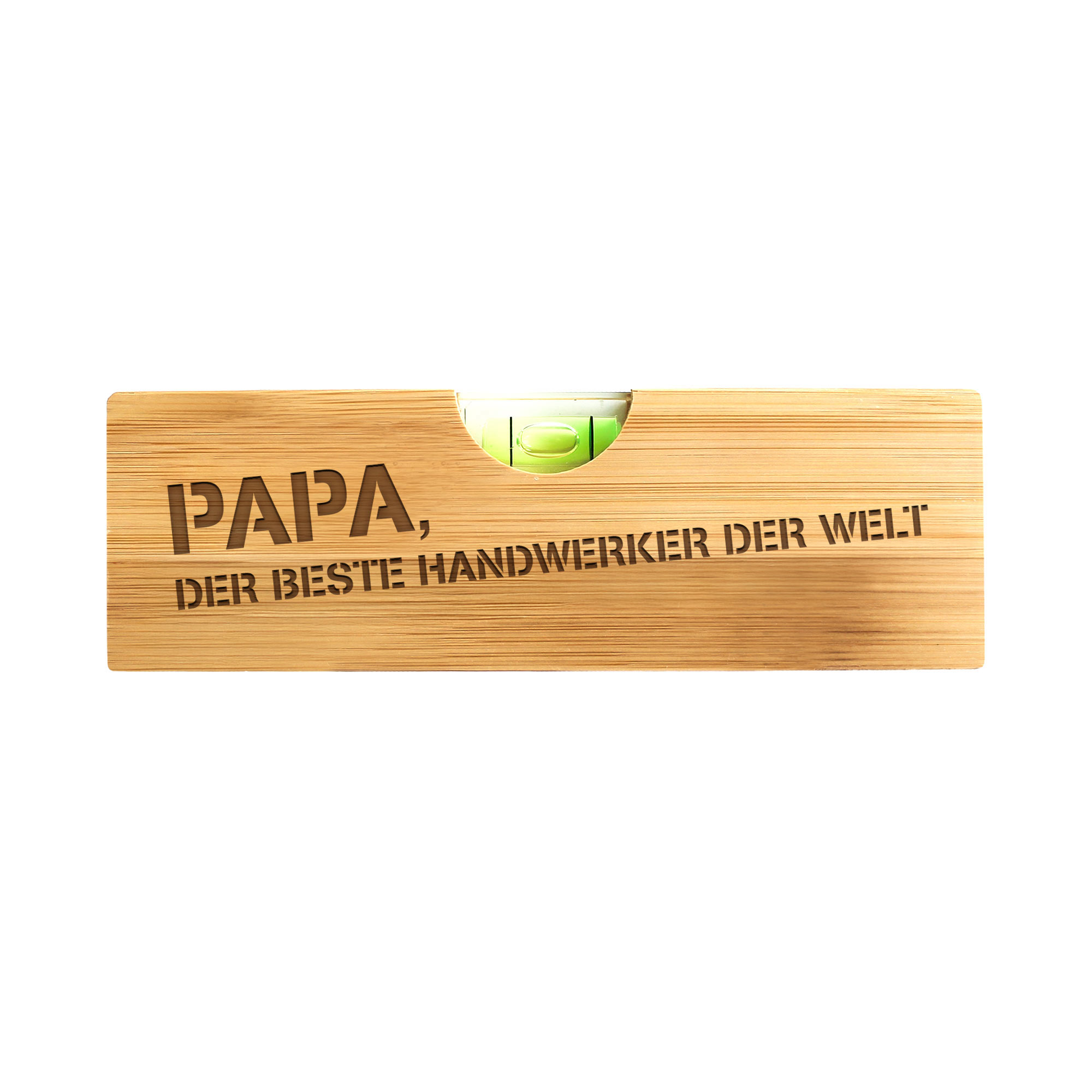 Flaschenöffner Wasserwaage - Handwerker Papa