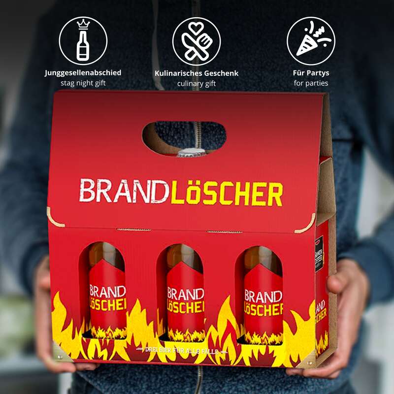 Männerhandtasche - Brandlöscher
