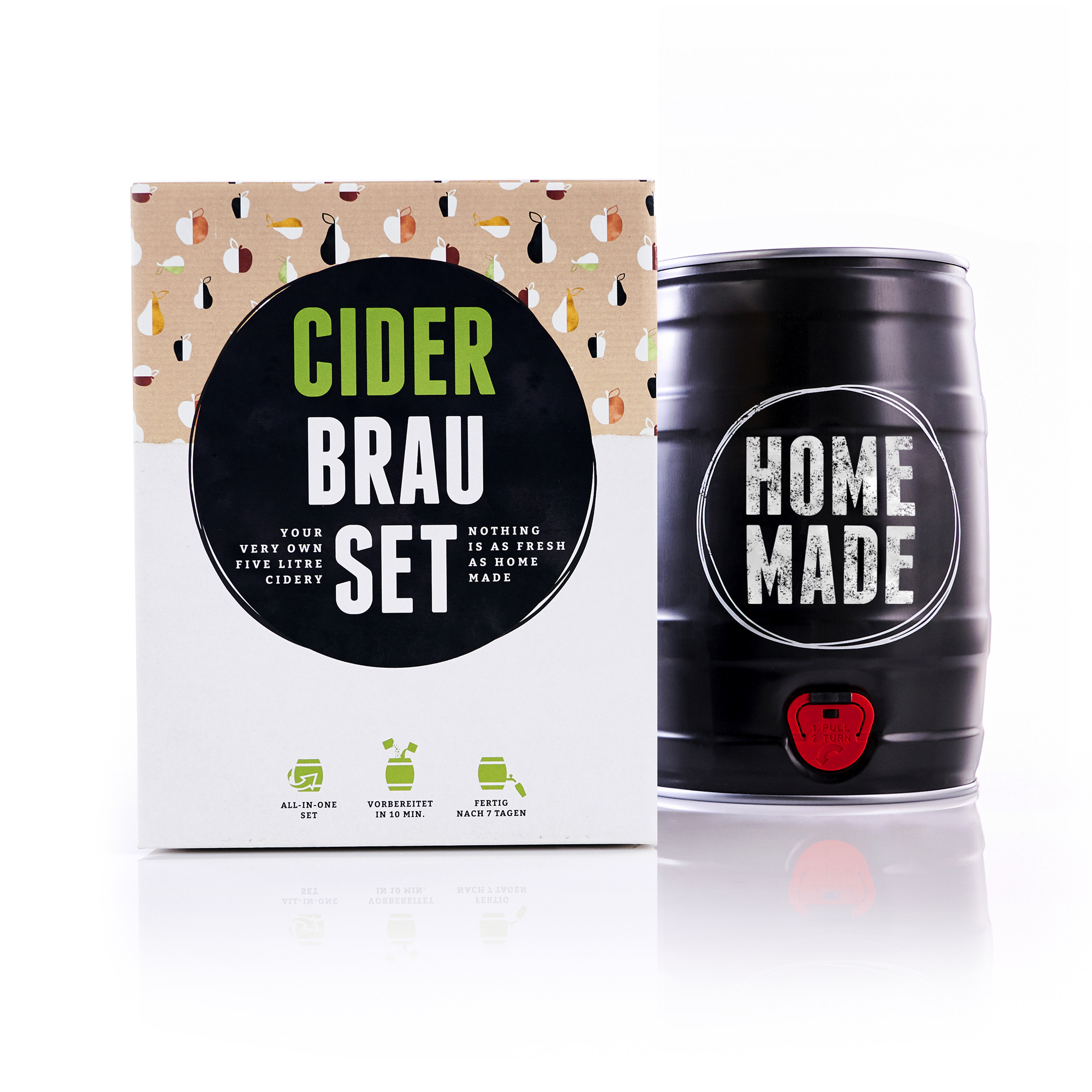 Einsteiger Brauset für Apfel Cider