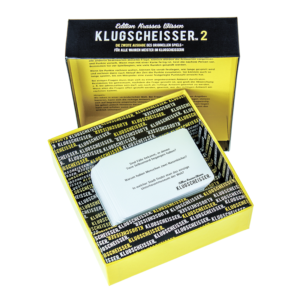 Klugscheisser Quiz Spiel - Krasses Wissen