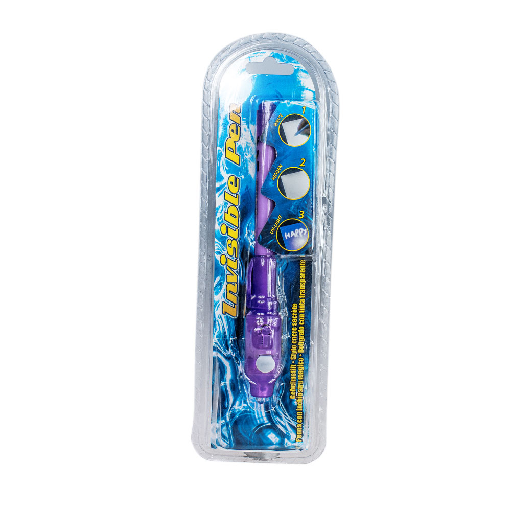 Agentenstift - Geheimschrift mit UV Lampe