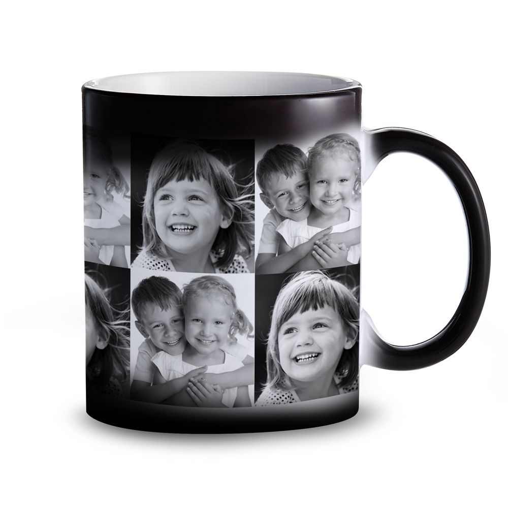 Fototasse Collage - personalisierte Zaubertasse