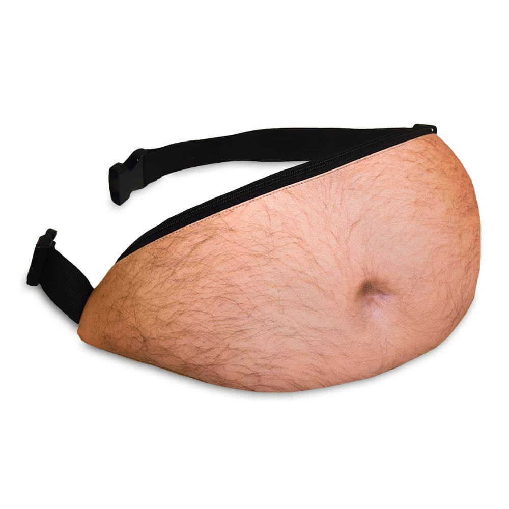 Gürteltasche in Bierbauch-Optik