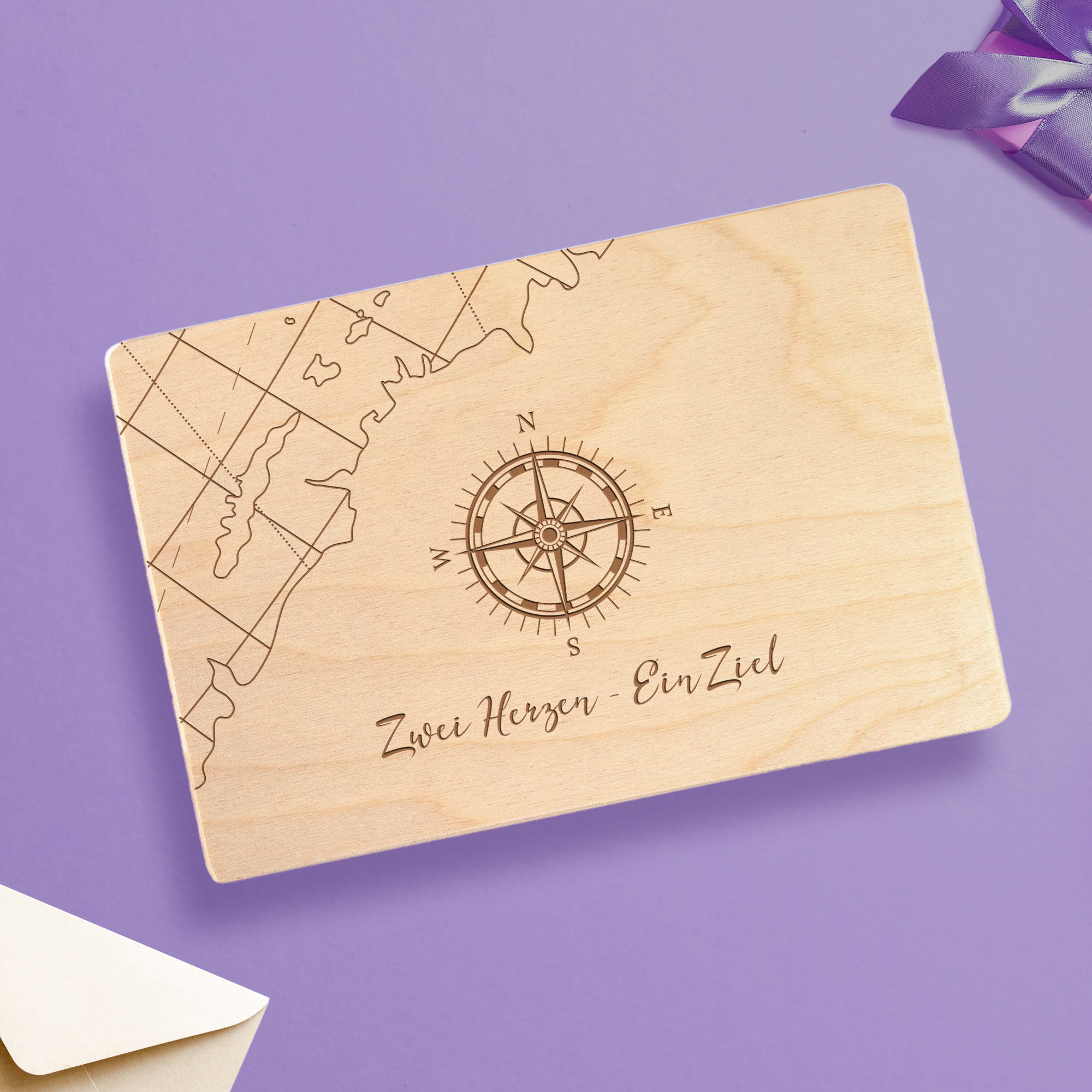 Erinnerungsbox zur Hochzeit - Geschenkbox mit Gravur 1