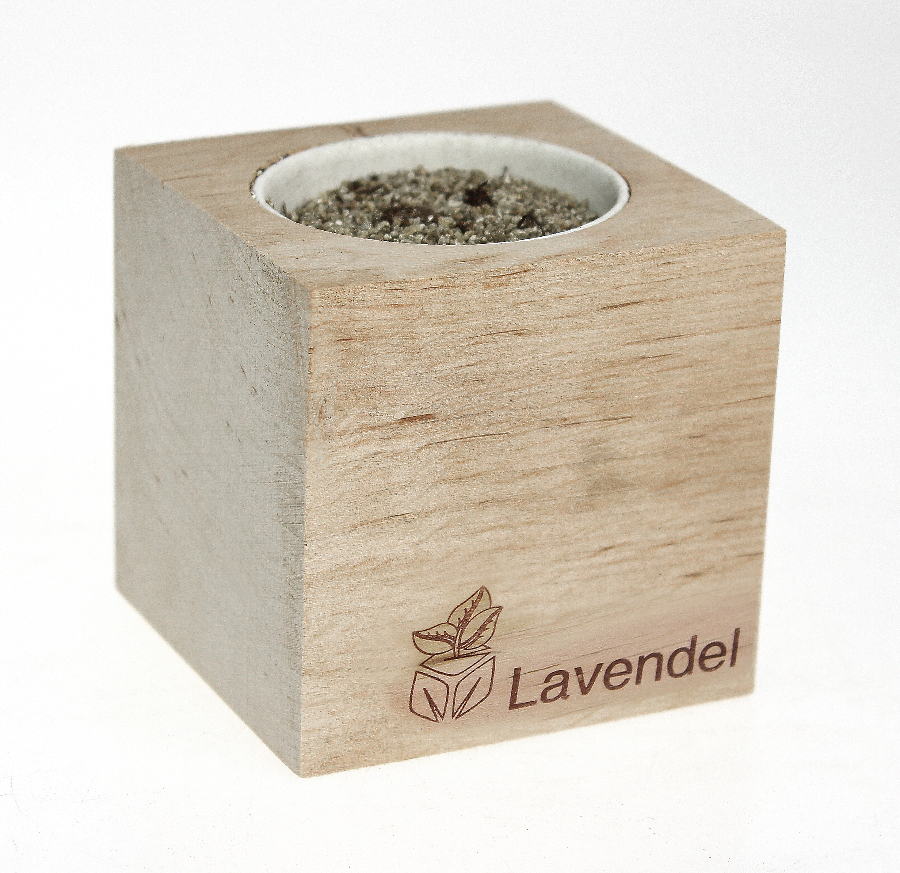 Eco Holzwürfel Lavendel