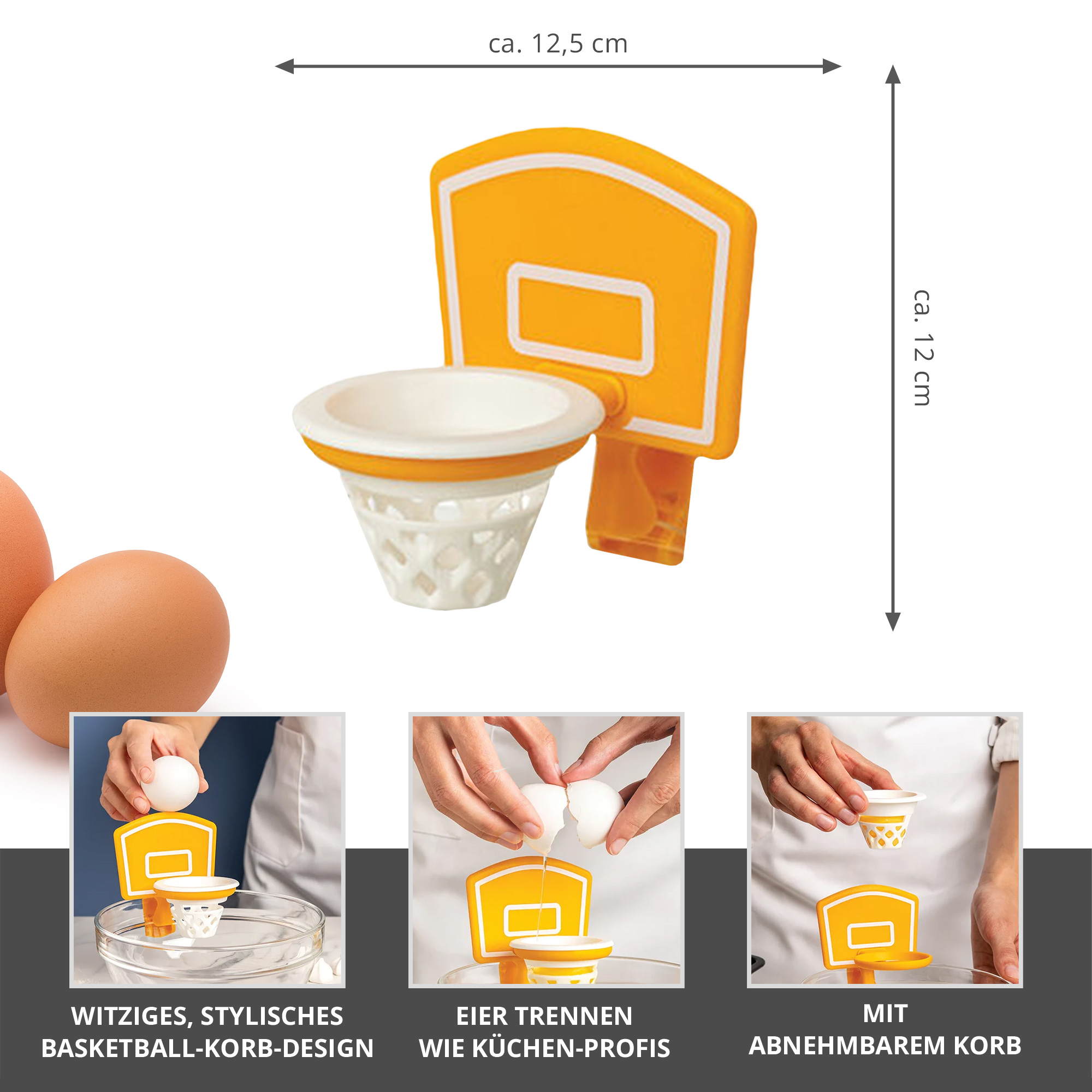Ei Trenner Basketball mit Befestigungsklammer