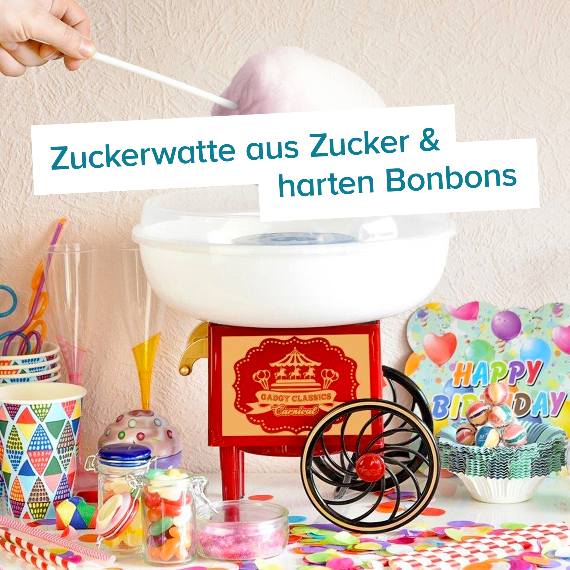 Vintage Maschine für Zuckerwatte