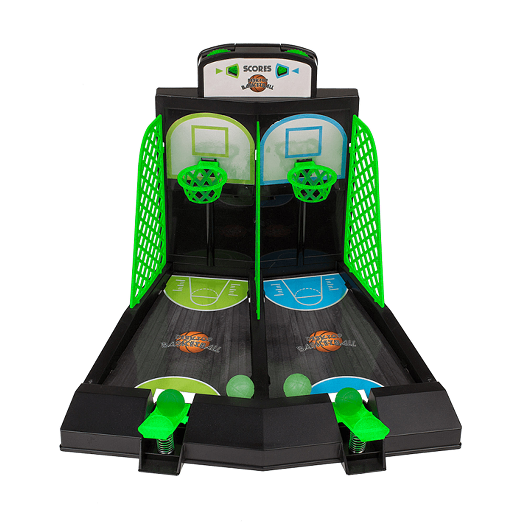 Basketball Shooting Partyspiel Set,Slam Dunk Basketball Set als Trinkspiel, Neon Basketball Tischspiel für Partys, Drinking Basketball Spiel für zwe