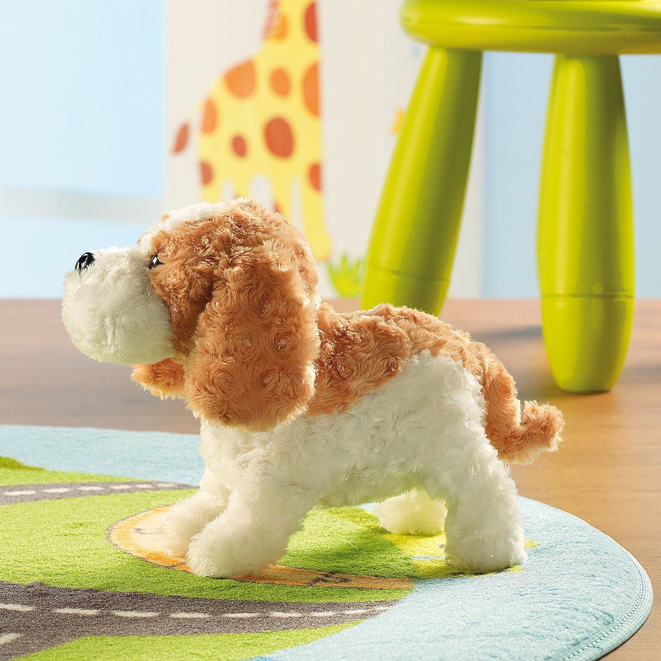 Kuscheltier Hund mit Bewegung und Sound