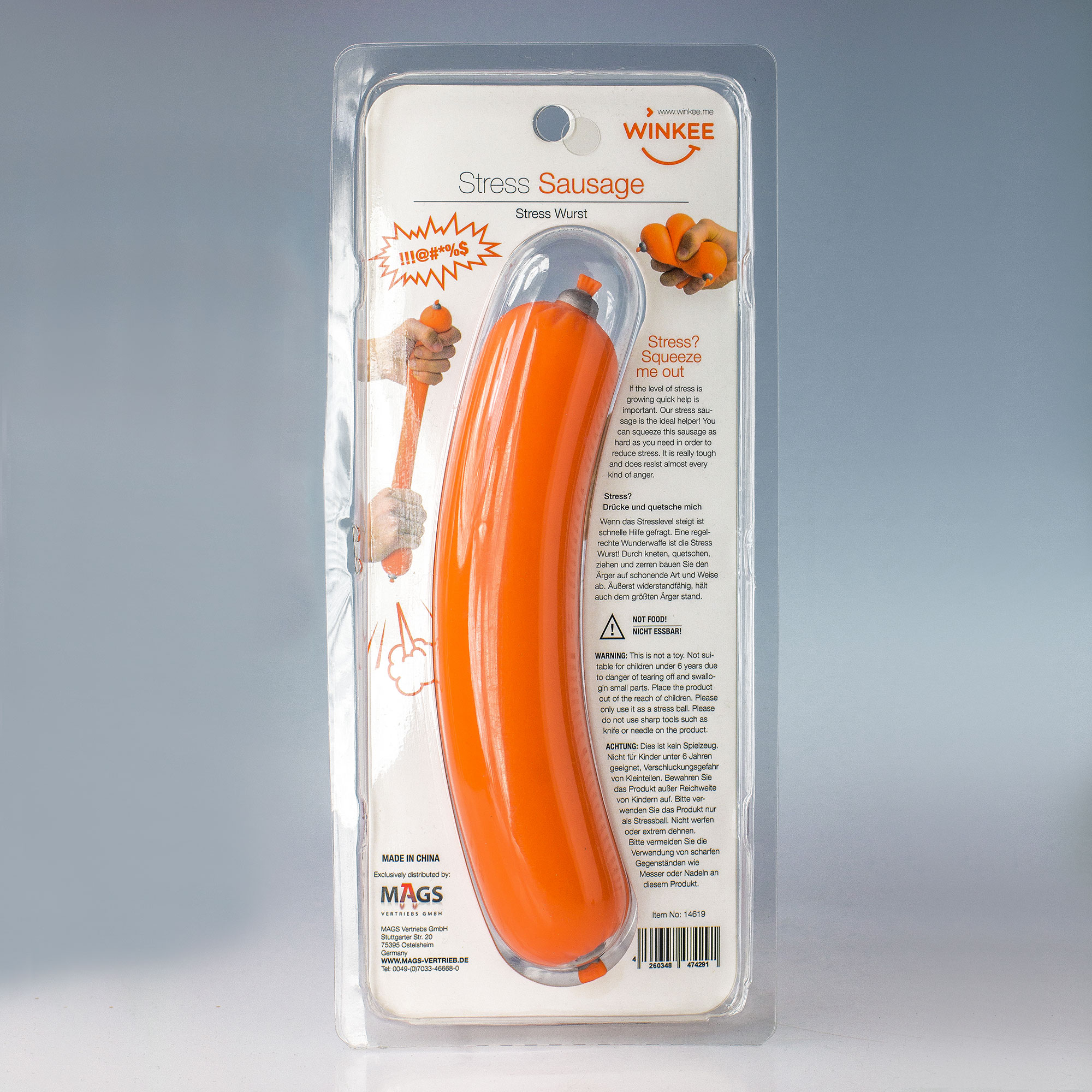 Anti Stress Gadget - Wurst  7