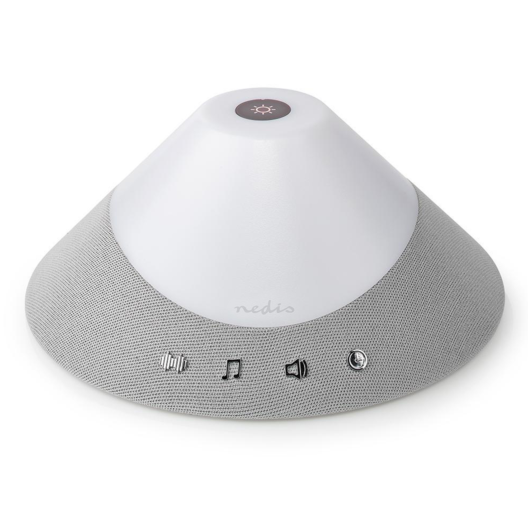 White Noise Maschine - Einschlafhilfe für Erwachsene, Nachtlampe und Konzentrationshilfe, Schlafzimmer Nachtlicht für Kinder mit Naturgeräuschen