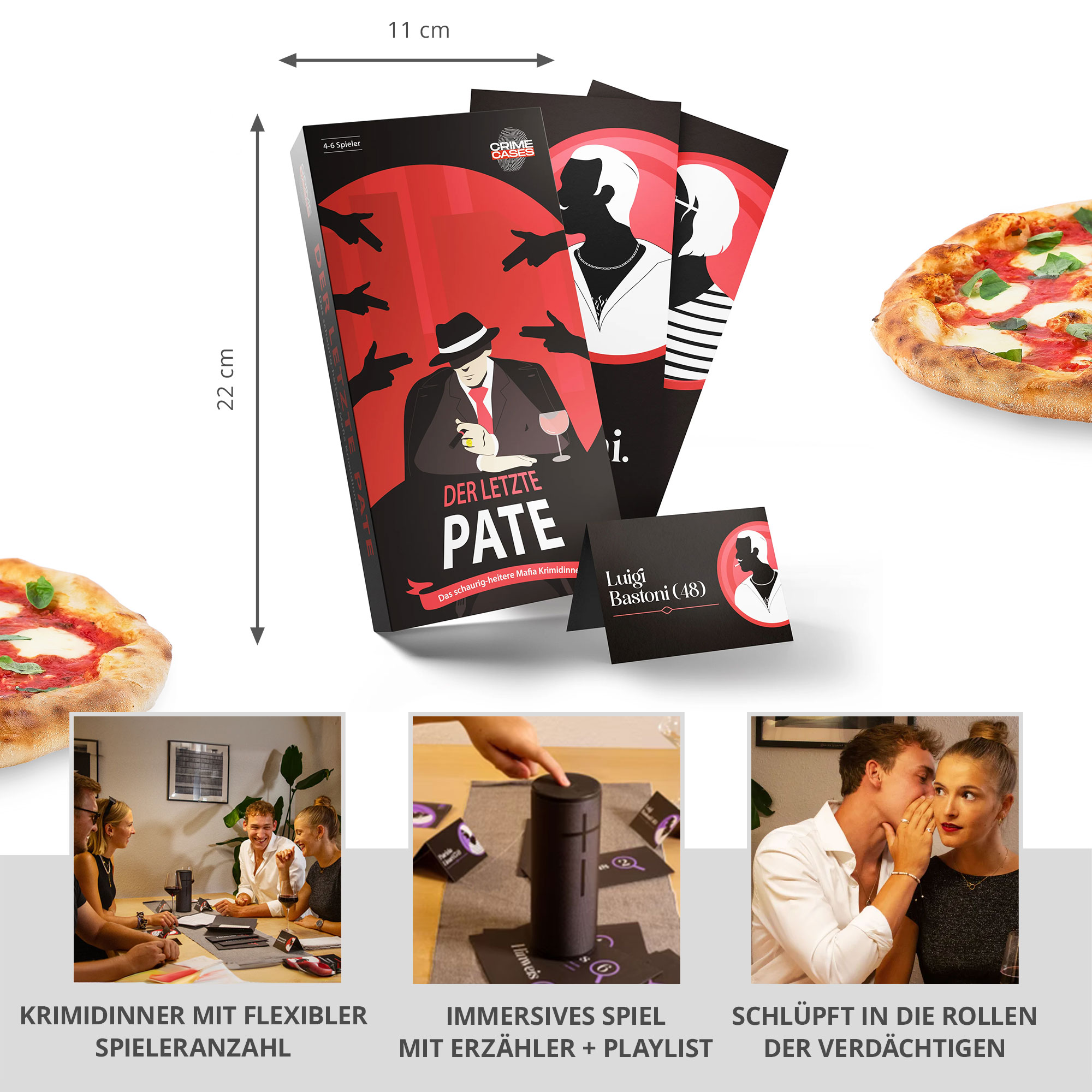 Krimidinner für Zuhause - Der letzte Pate