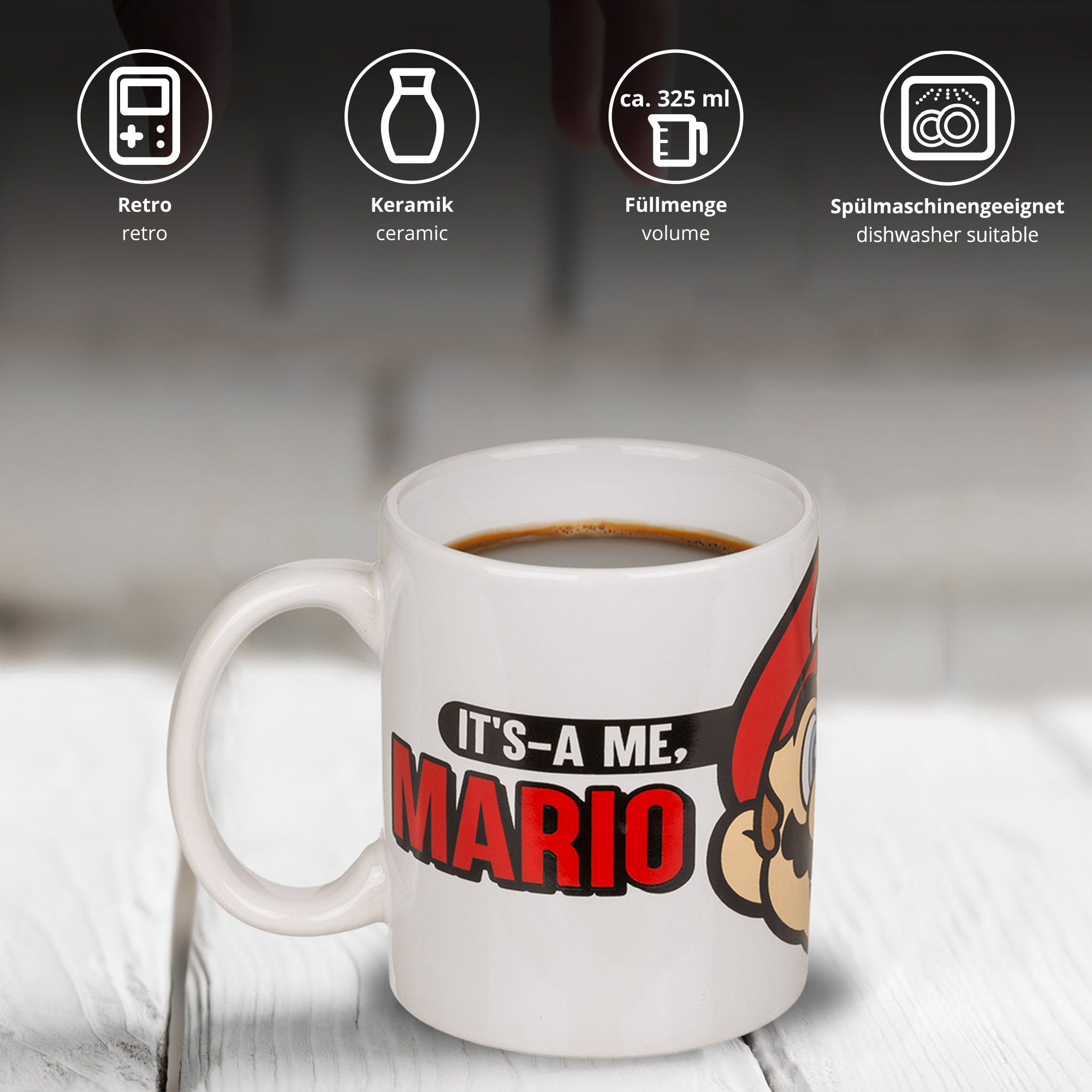 Super Mario Tasse - It's a me