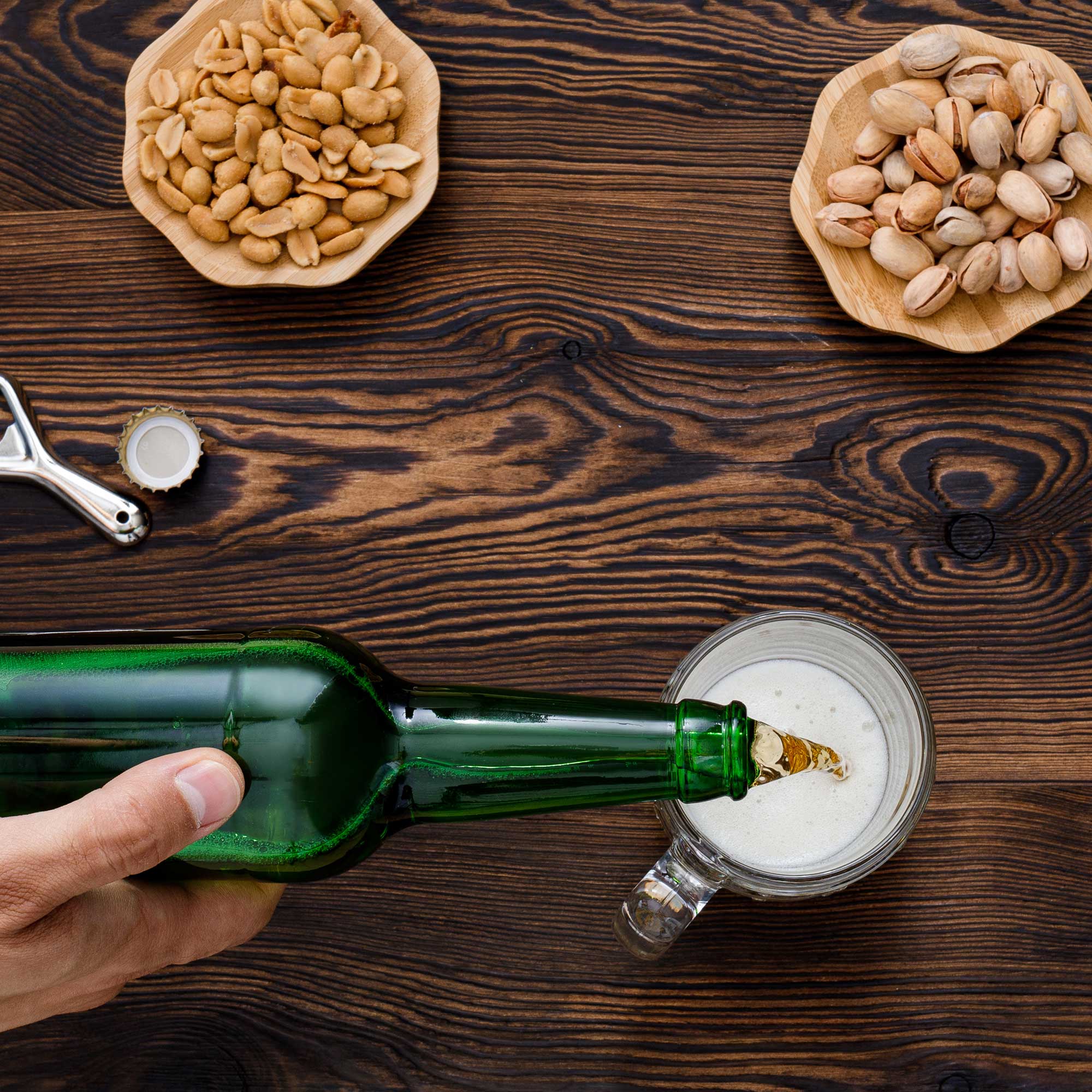 Bierkrug mit Gravur - Premium Genießer
