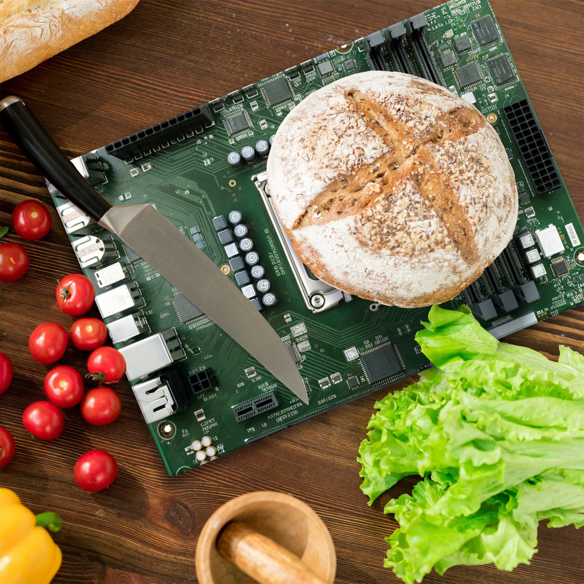 Schneidebrett - Motherboard