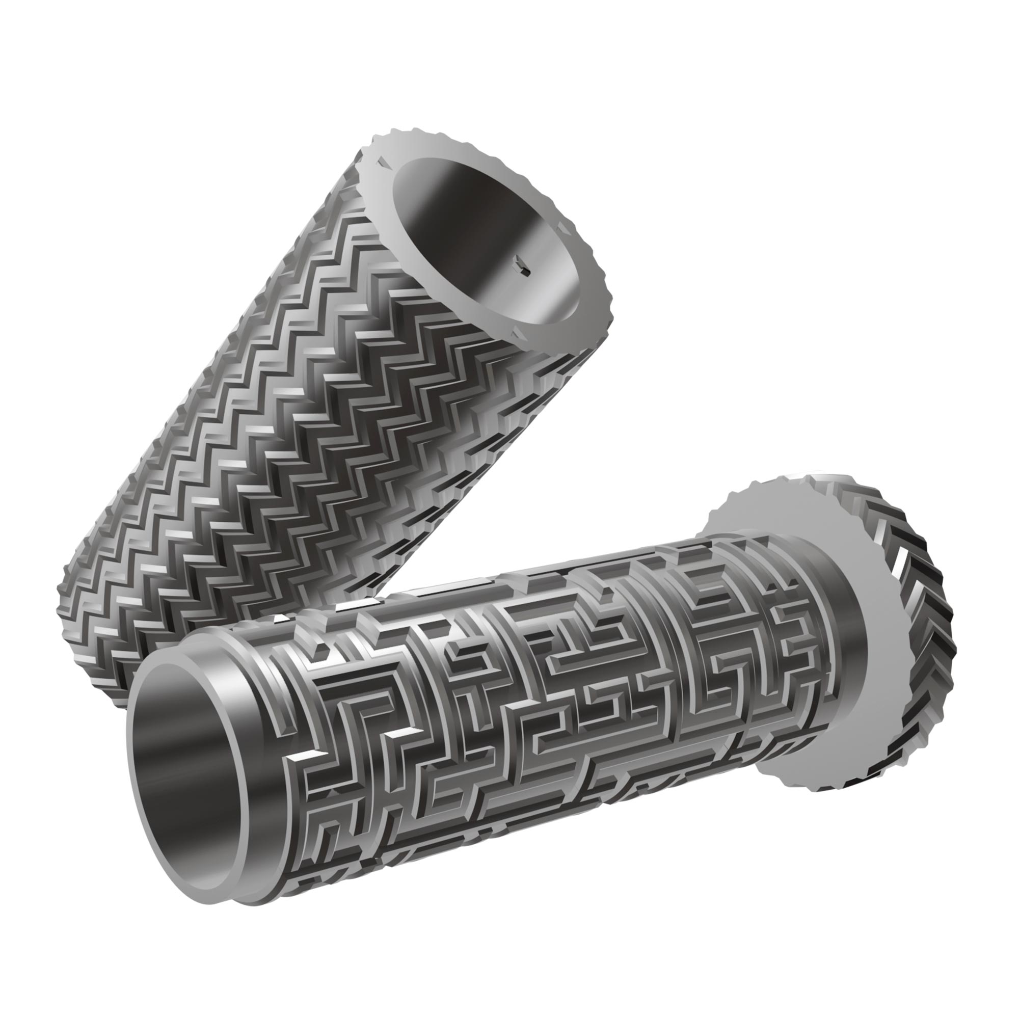 Labyrinthbox Röhre in Silber – originelle Geschenkverpackung