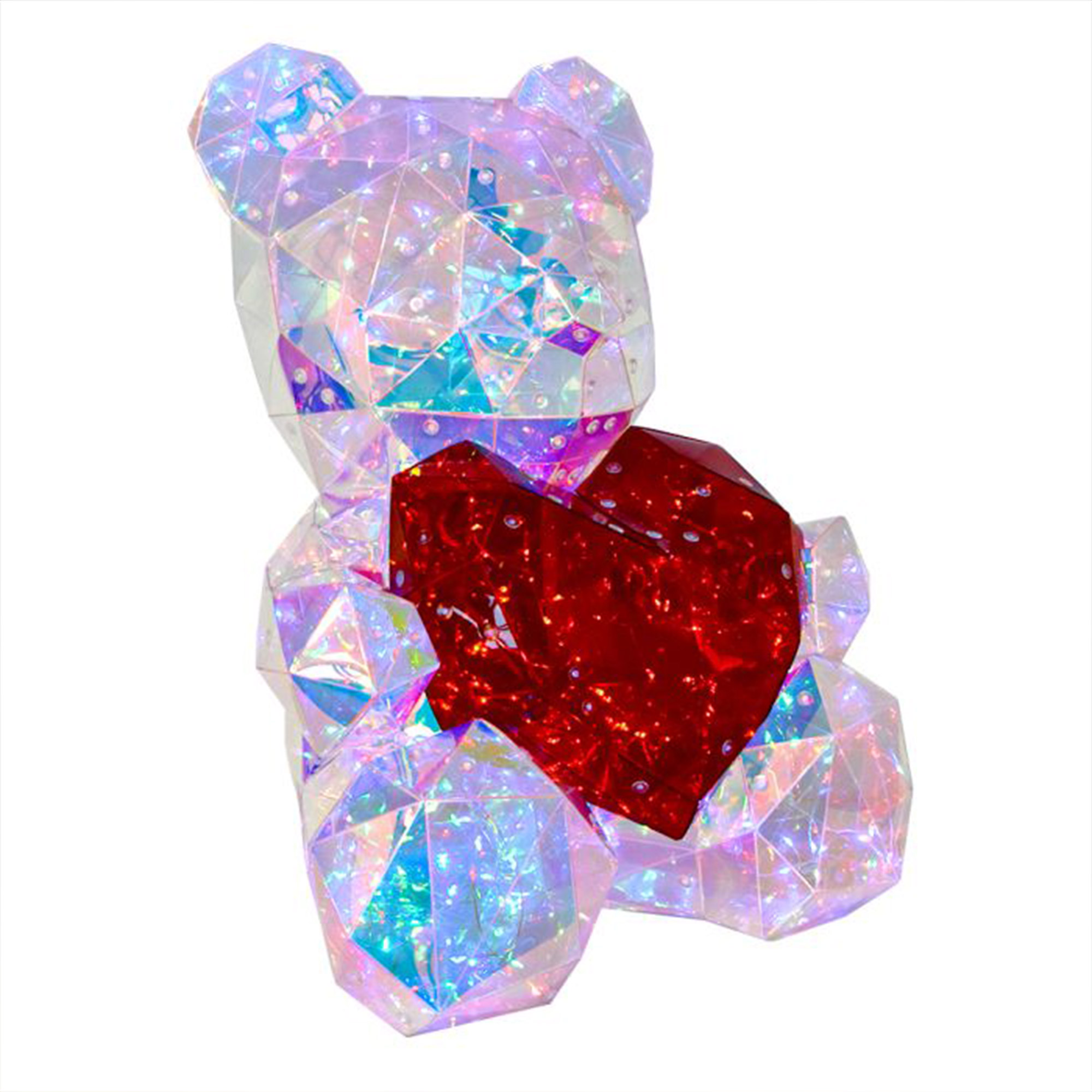 Leuchtender Teddybär - LED Lampe mit Farbwechsel