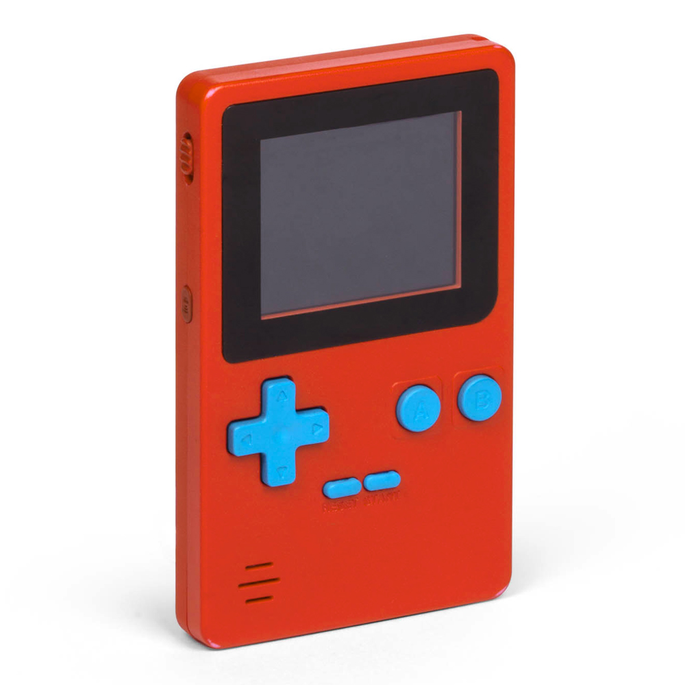 Kleine Retro Konsole mit 152 Spielen - rot