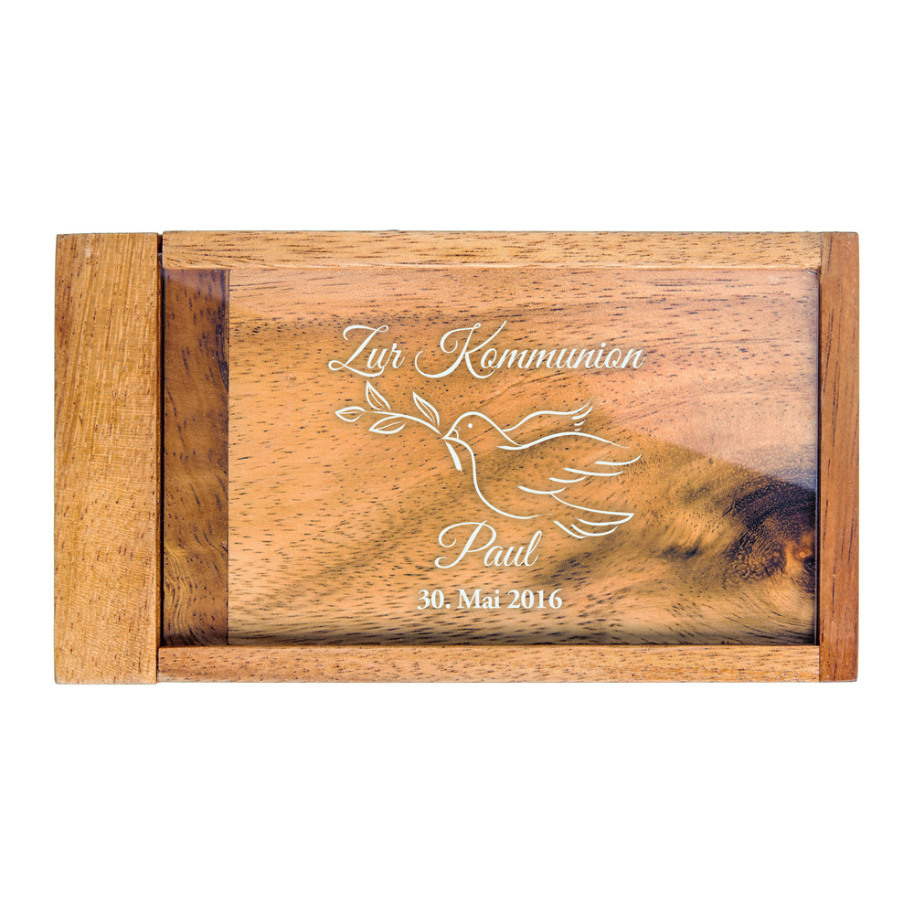 Magische Geldgeschenkbox zur Kommunion - Personalisiert
