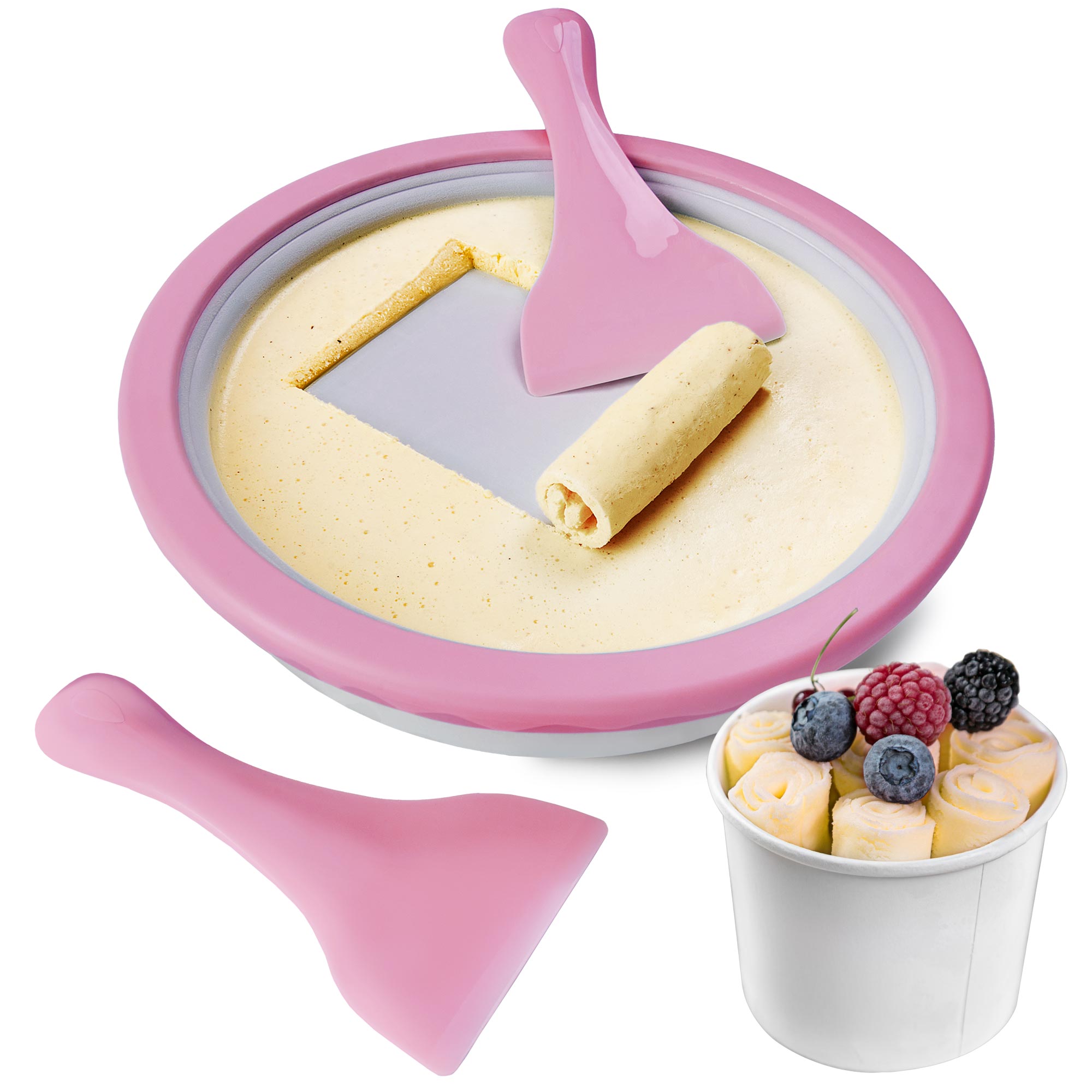 Roll Eis selber machen - Ice Rolls Maschine, Ice Rolls, Eiscreme selber machen, Geschenke für den Partner, Selbstgemachtes Eis