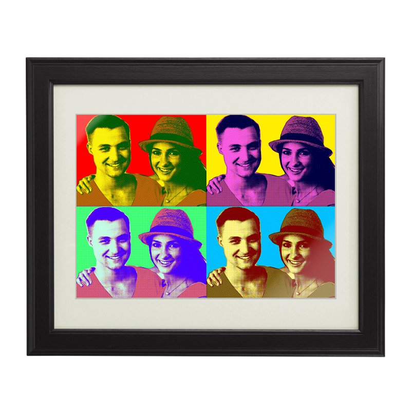 Pop Art Druck - Personalisiert mit Foto
