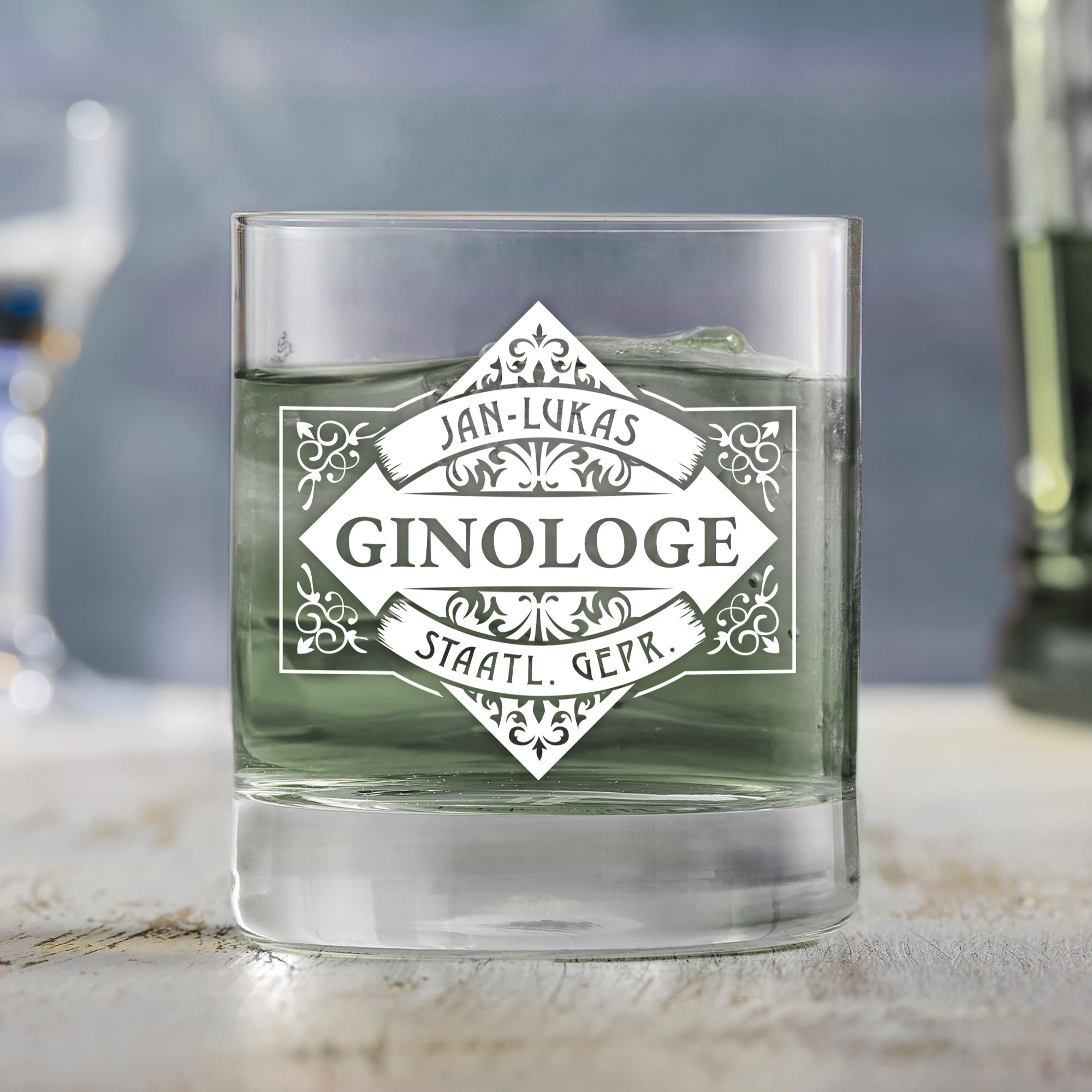 Ginglas Tumbler mit Gravur - Ginologe