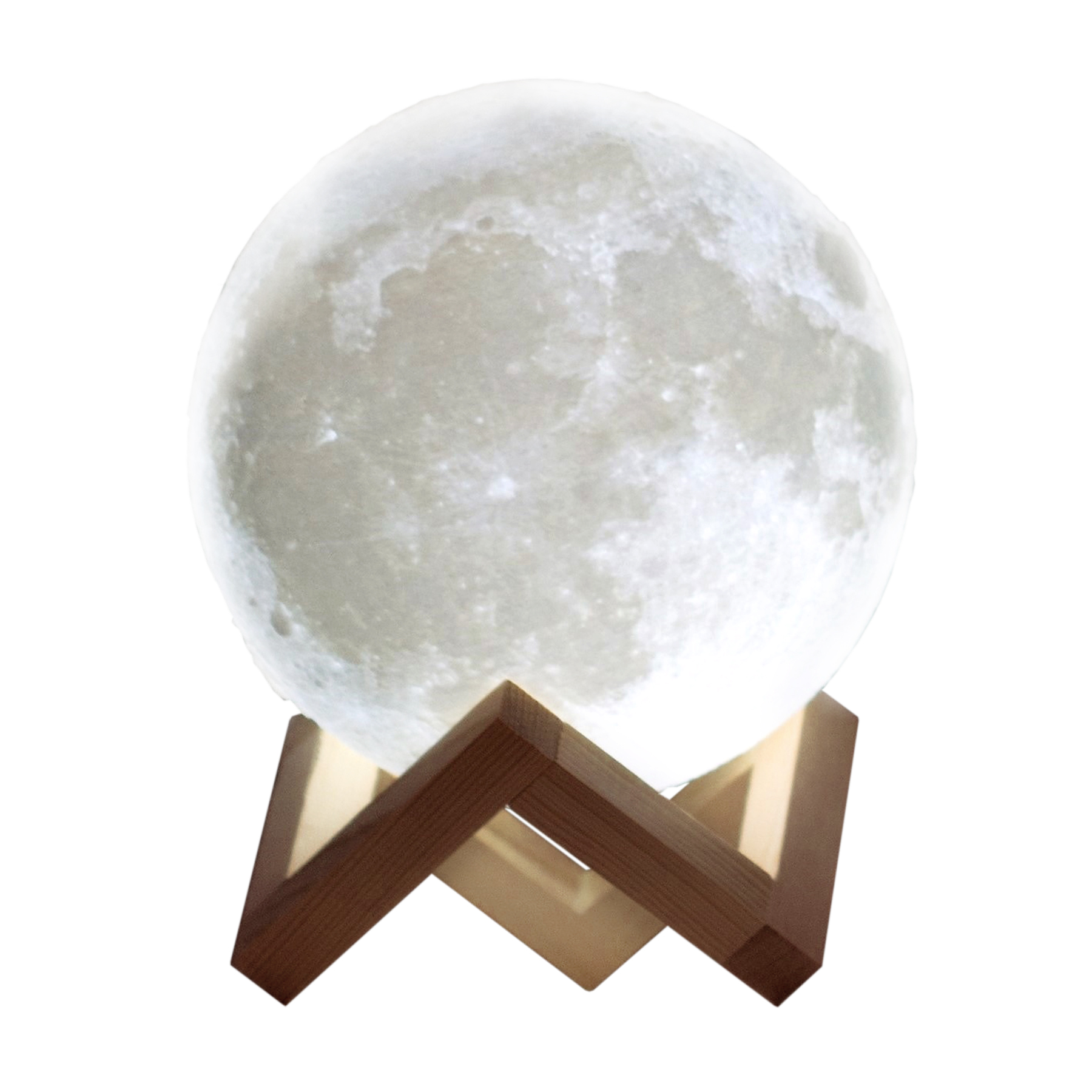 Tischlampe 3D - Mond Kugel