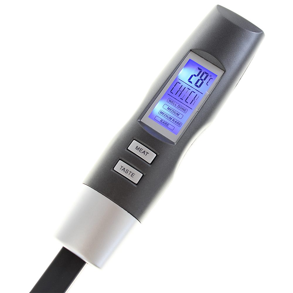 Elektrische Grillgabel mit Thermometer 1