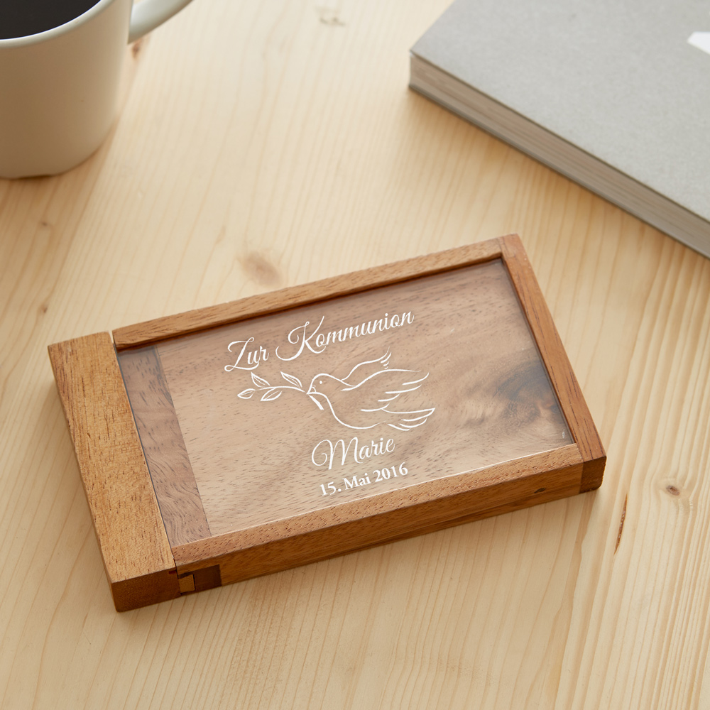 Magische Geldgeschenkbox zur Kommunion - Personalisiert