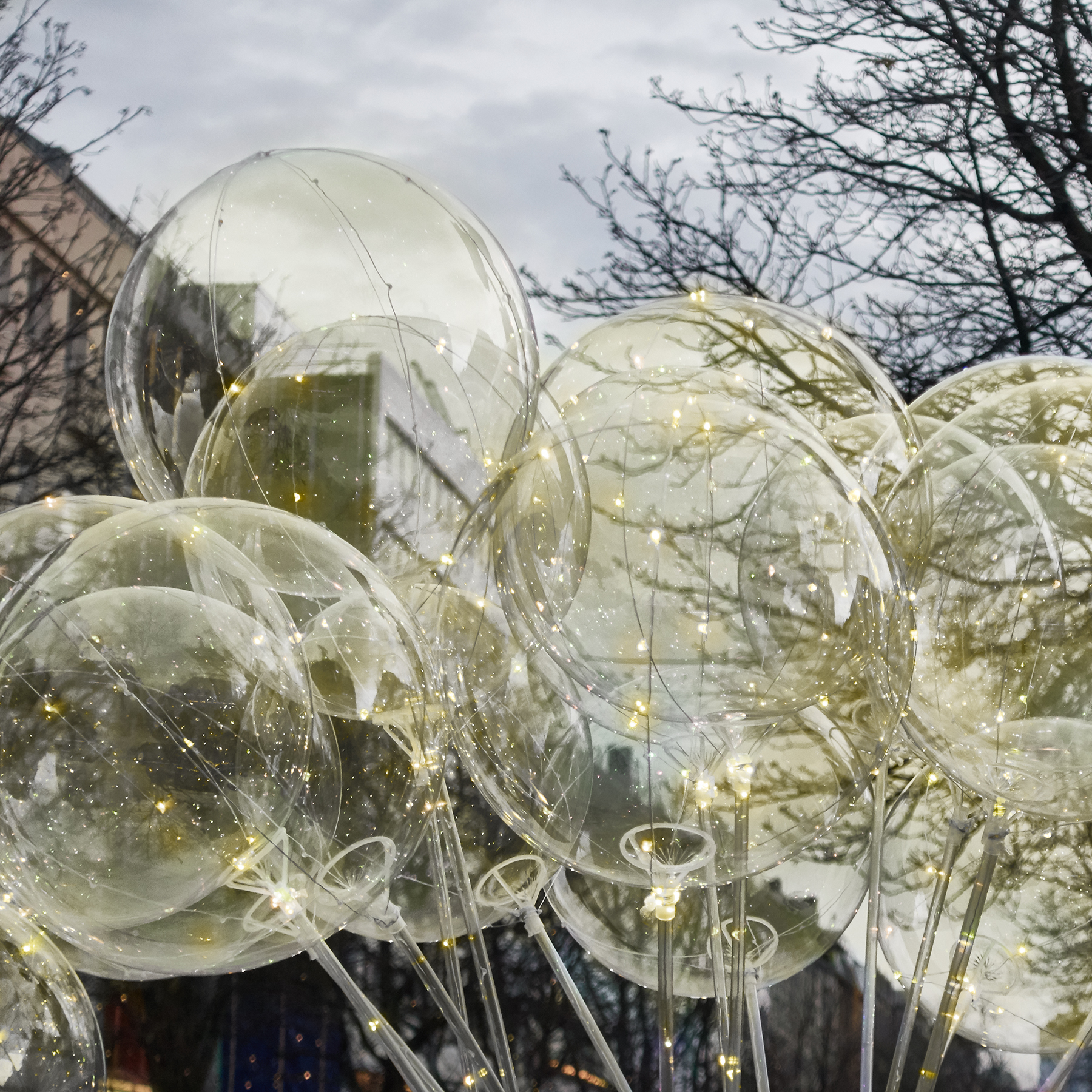 Leuchtender Luftballon - LED