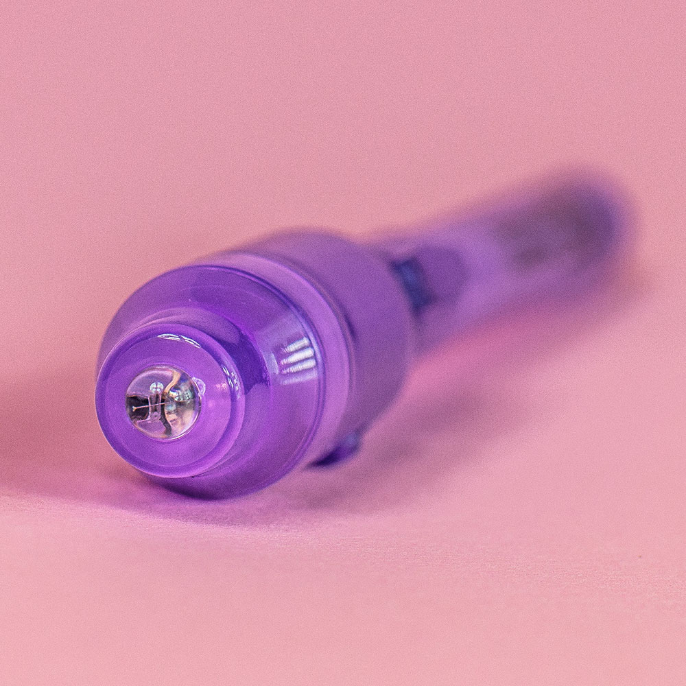 Agentenstift - Geheimschrift mit UV Lampe